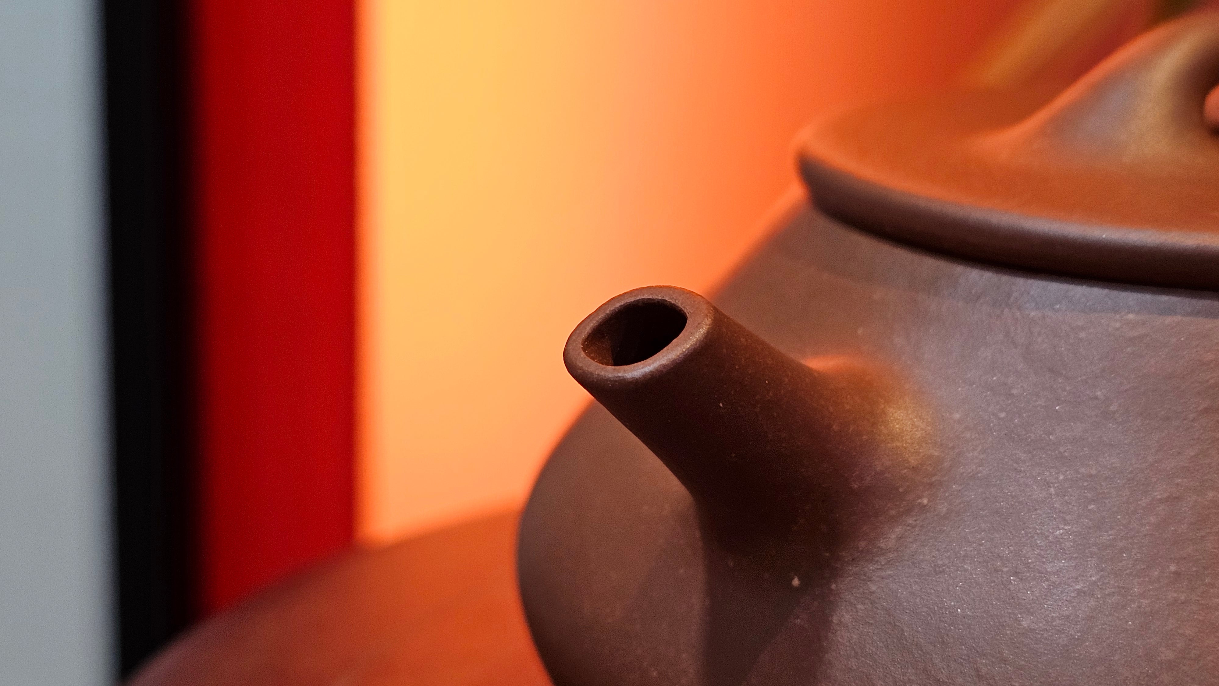 Shuo Piao 硕瓢, 227.5ml, Zi Ni 紫泥, by our Collaborative Craftsman Chen Huan 陈欢 ~ Congratulations to Ms Z., 0030hrs 11th June 2025, Hoboken, NJ.