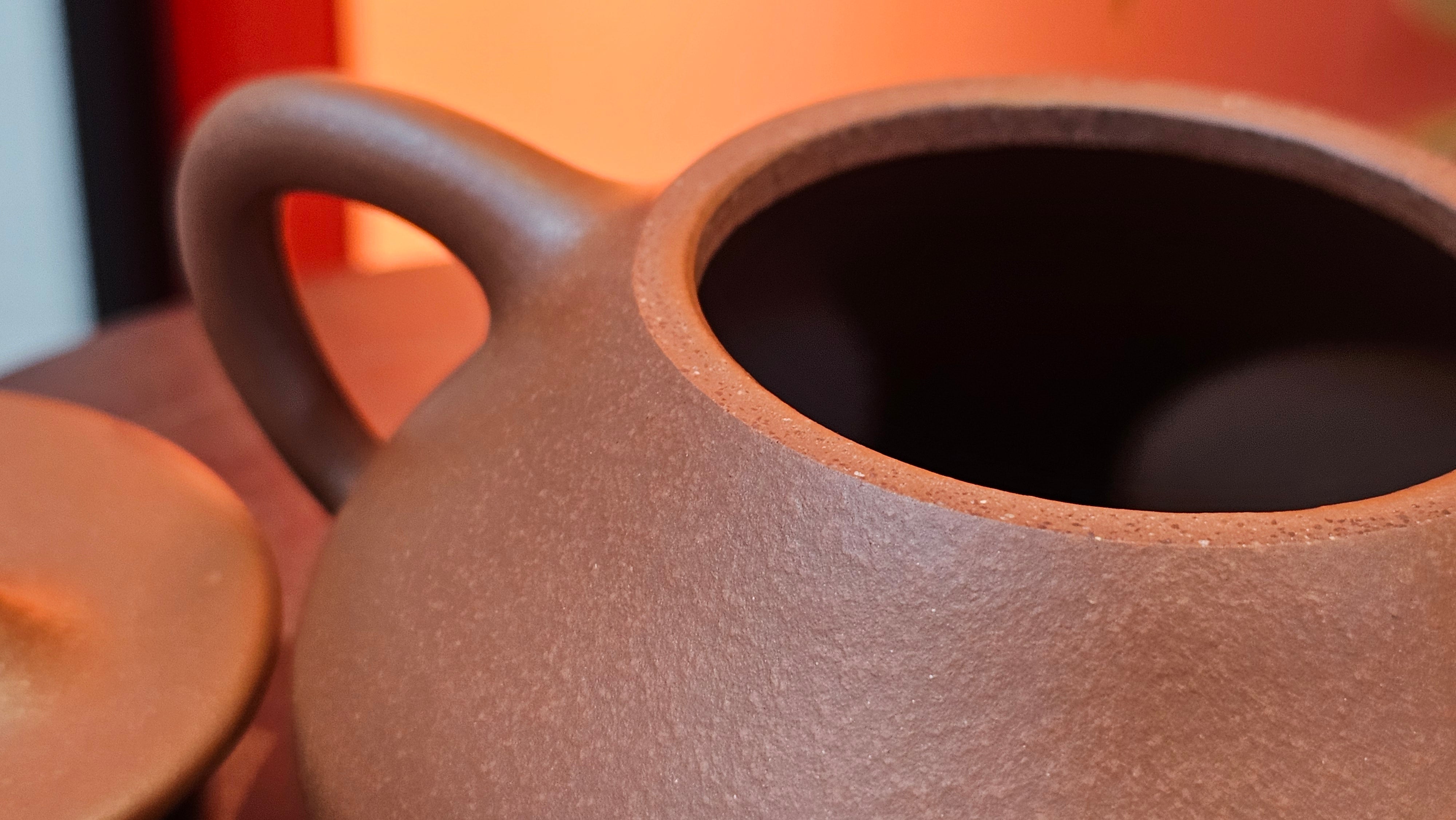 Shuo Piao 硕瓢, 227.5ml, Zi Ni 紫泥, by our Collaborative Craftsman Chen Huan 陈欢 ~ Congratulations to Ms Z., 0030hrs 11th June 2025, Hoboken, NJ.