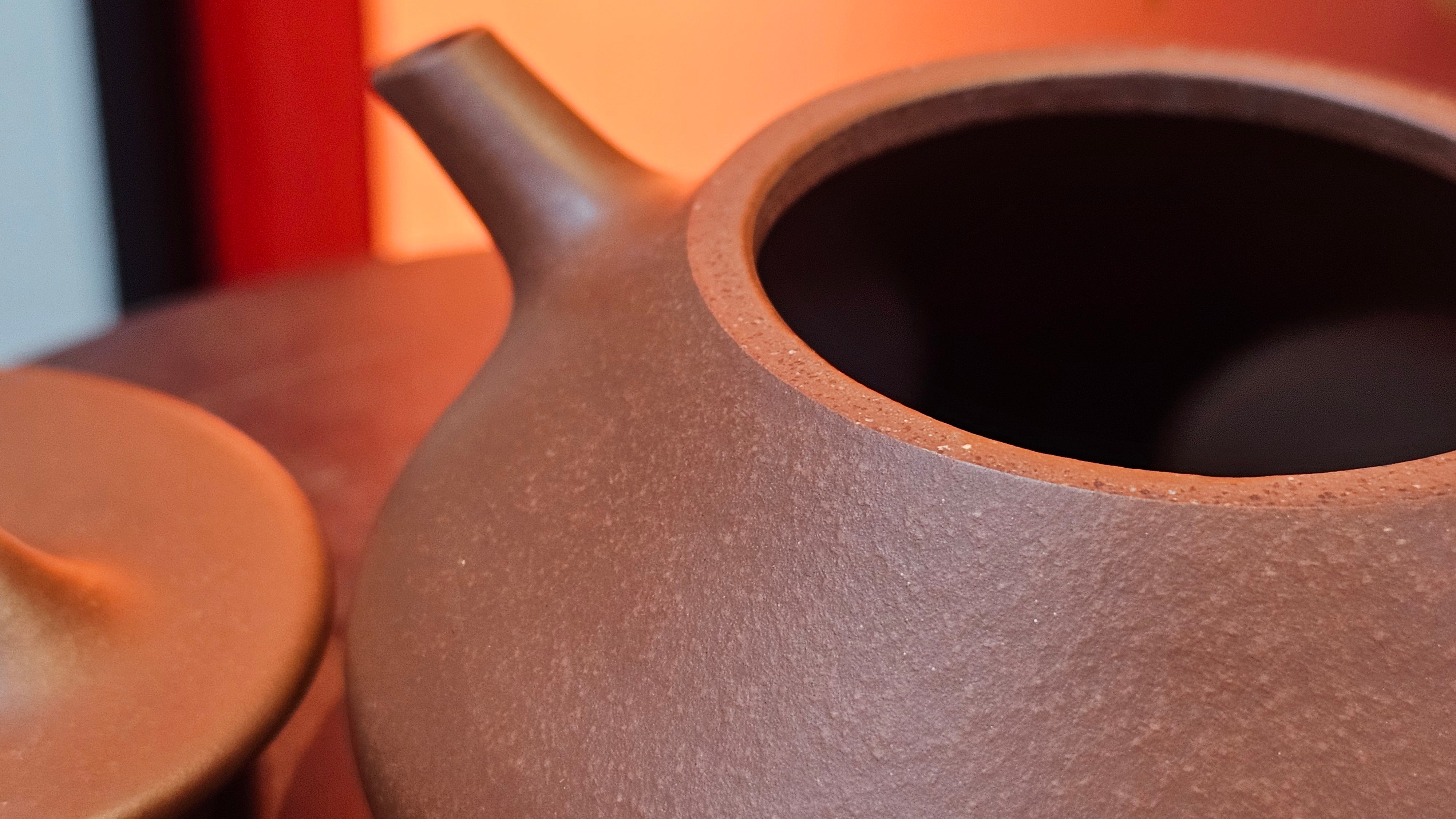 Shuo Piao 硕瓢, 227.5ml, Zi Ni 紫泥, by our Collaborative Craftsman Chen Huan 陈欢 ~ Congratulations to Ms Z., 0030hrs 11th June 2025, Hoboken, NJ.