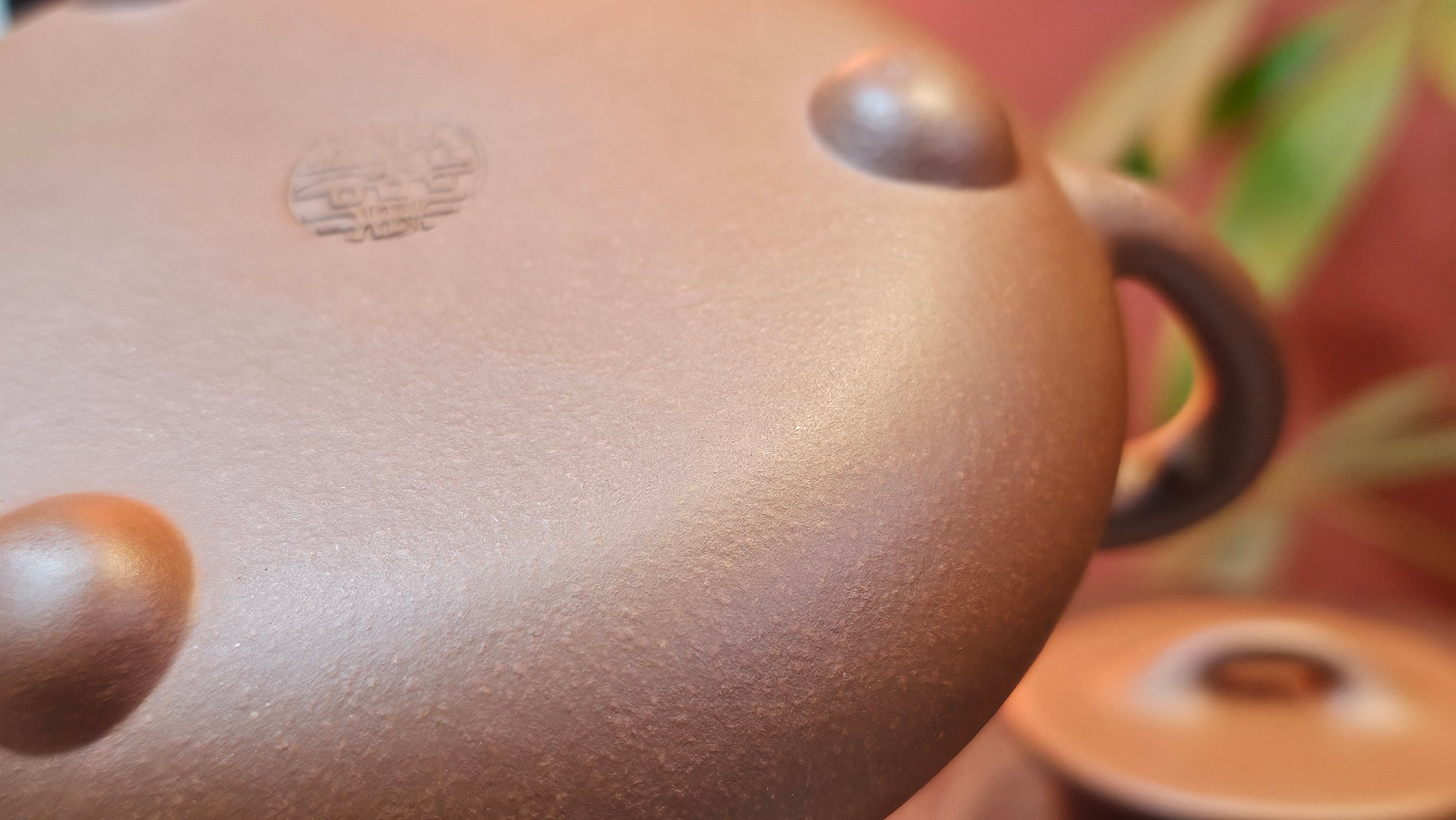 Shuo Piao 硕瓢, 227.5ml, Zi Ni 紫泥, by our Collaborative Craftsman Chen Huan 陈欢 ~ Congratulations to Ms Z., 0030hrs 11th June 2025, Hoboken, NJ.