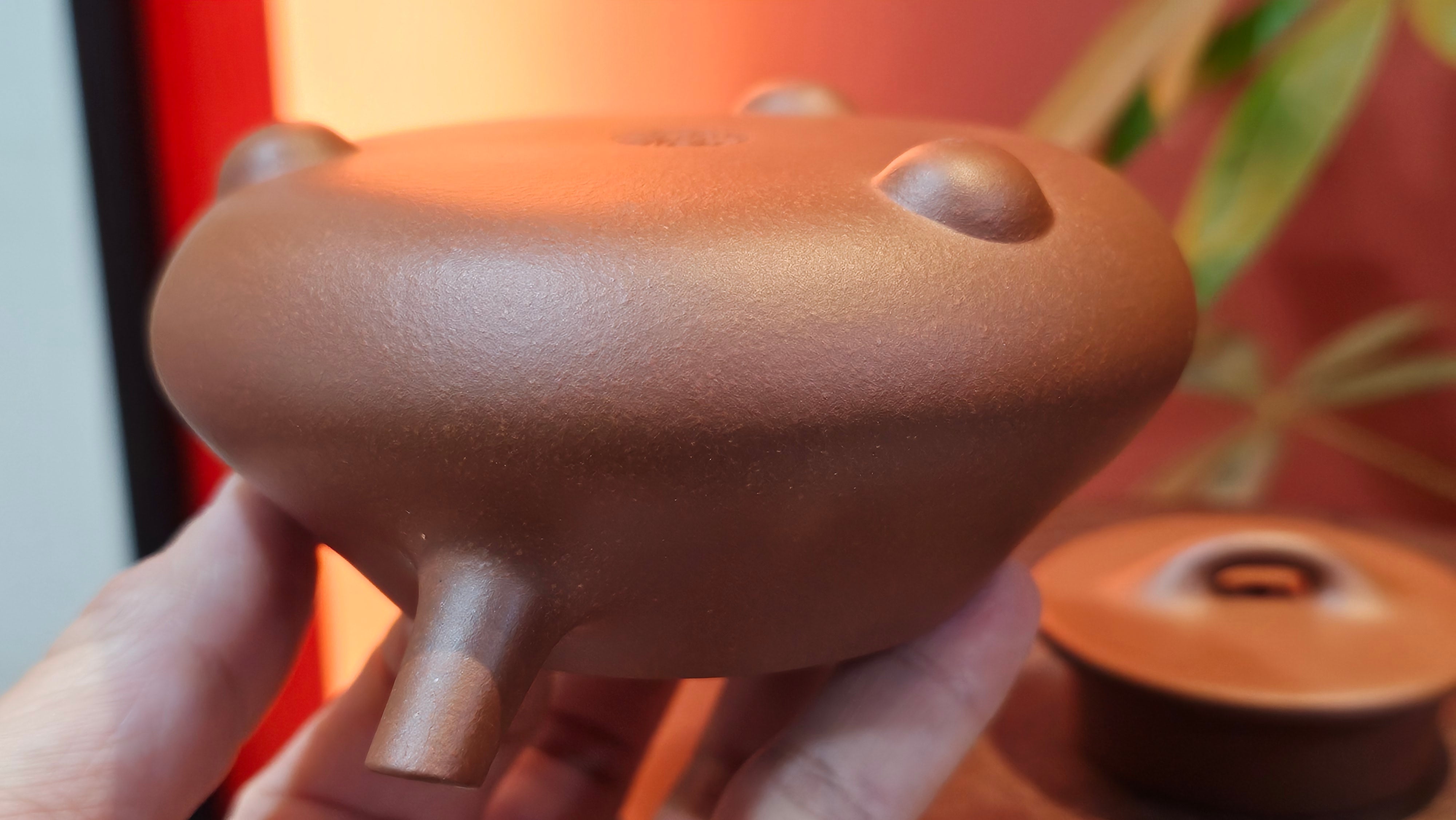 Shuo Piao 硕瓢, 227.5ml, Zi Ni 紫泥, by our Collaborative Craftsman Chen Huan 陈欢 ~ Congratulations to Ms Z., 0030hrs 11th June 2025, Hoboken, NJ.