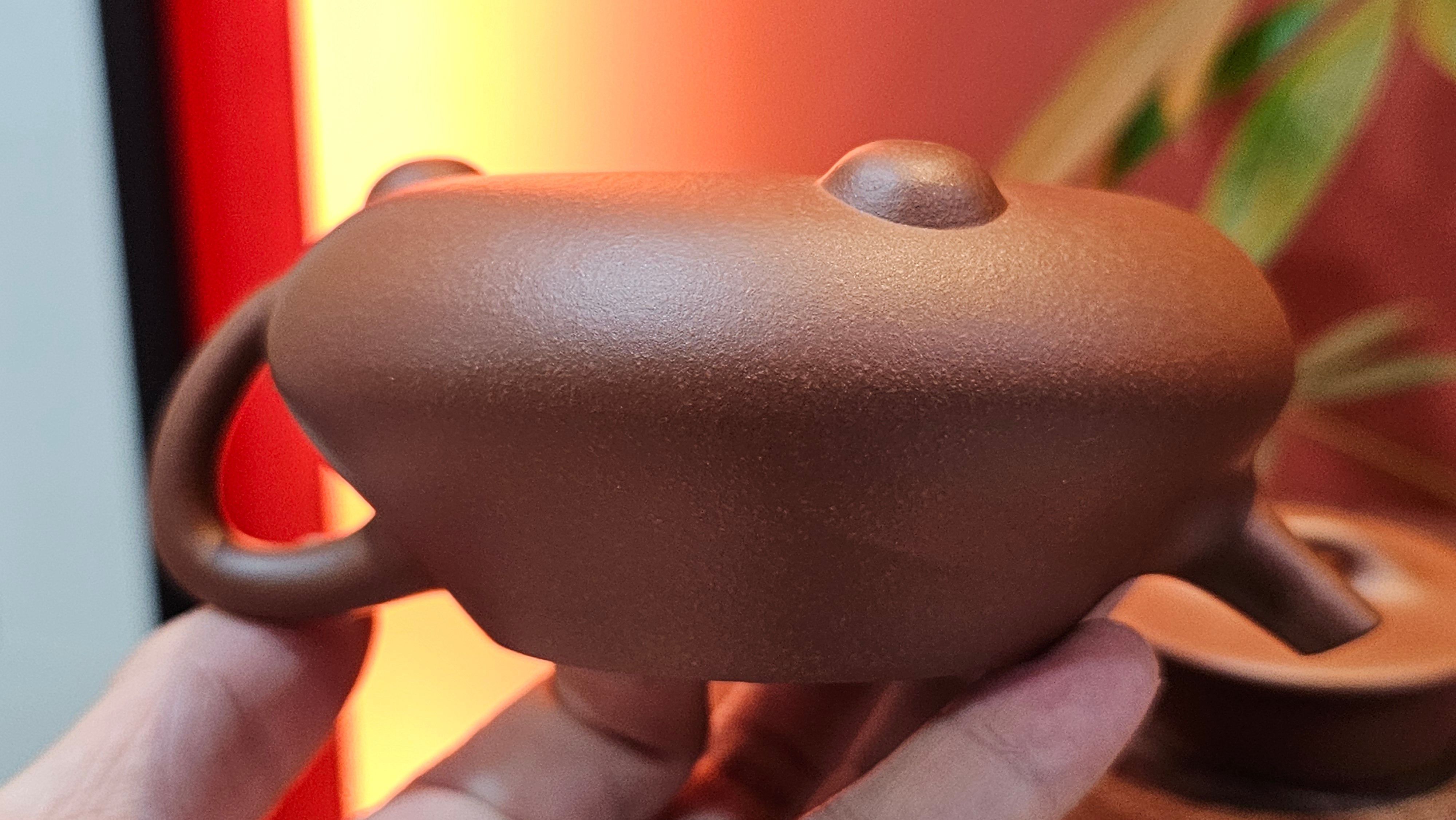 Shuo Piao 硕瓢, 227.5ml, Zi Ni 紫泥, by our Collaborative Craftsman Chen Huan 陈欢 ~ Congratulations to Ms Z., 0030hrs 11th June 2025, Hoboken, NJ.