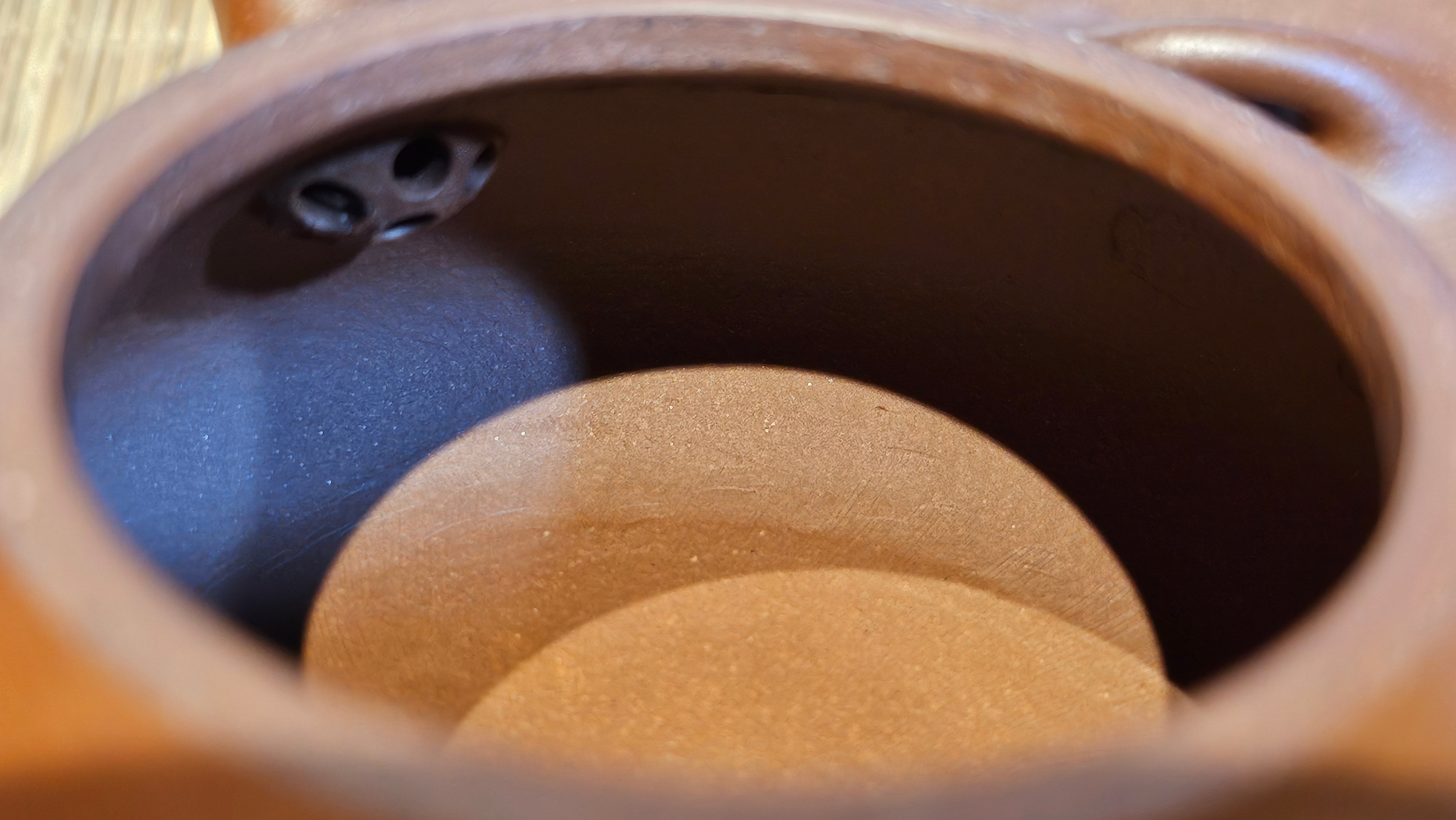 Shuo Piao 硕瓢, 227.5ml, Zi Ni 紫泥, by our Collaborative Craftsman Chen Huan 陈欢 ~ Congratulations to Ms Z., 0030hrs 11th June 2025, Hoboken, NJ.