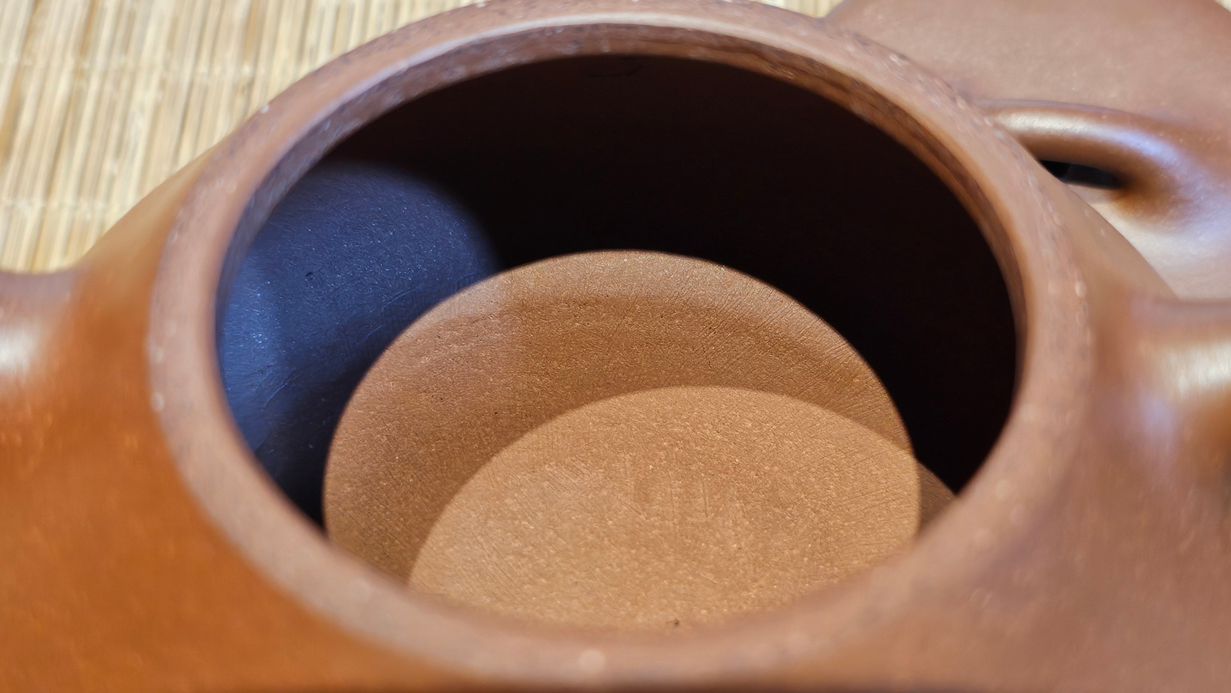 Shuo Piao 硕瓢, 227.5ml, Zi Ni 紫泥, by our Collaborative Craftsman Chen Huan 陈欢 ~ Congratulations to Ms Z., 0030hrs 11th June 2025, Hoboken, NJ.