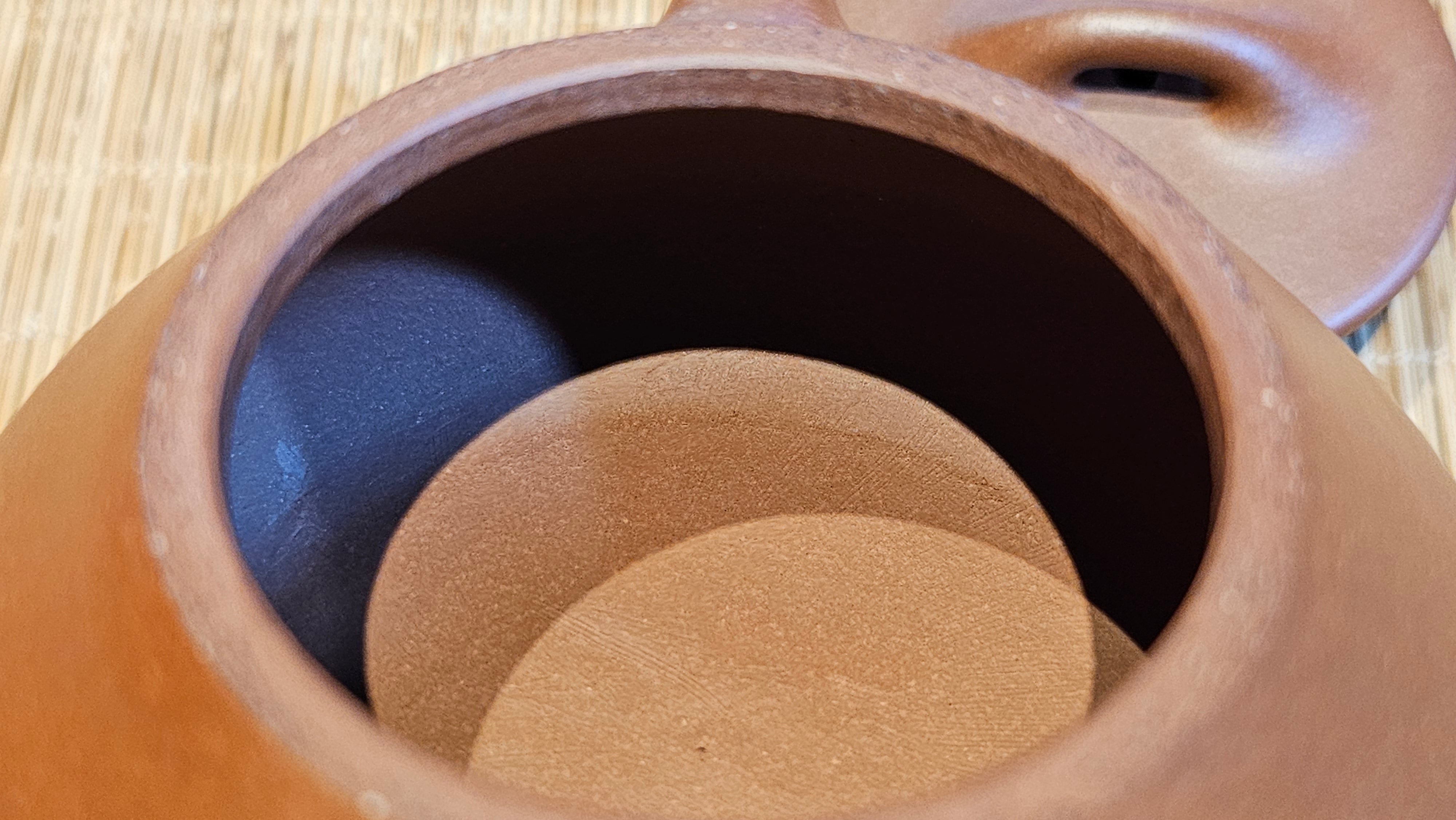 Shuo Piao 硕瓢, 227.5ml, Zi Ni 紫泥, by our Collaborative Craftsman Chen Huan 陈欢 ~ Congratulations to Ms Z., 0030hrs 11th June 2025, Hoboken, NJ.