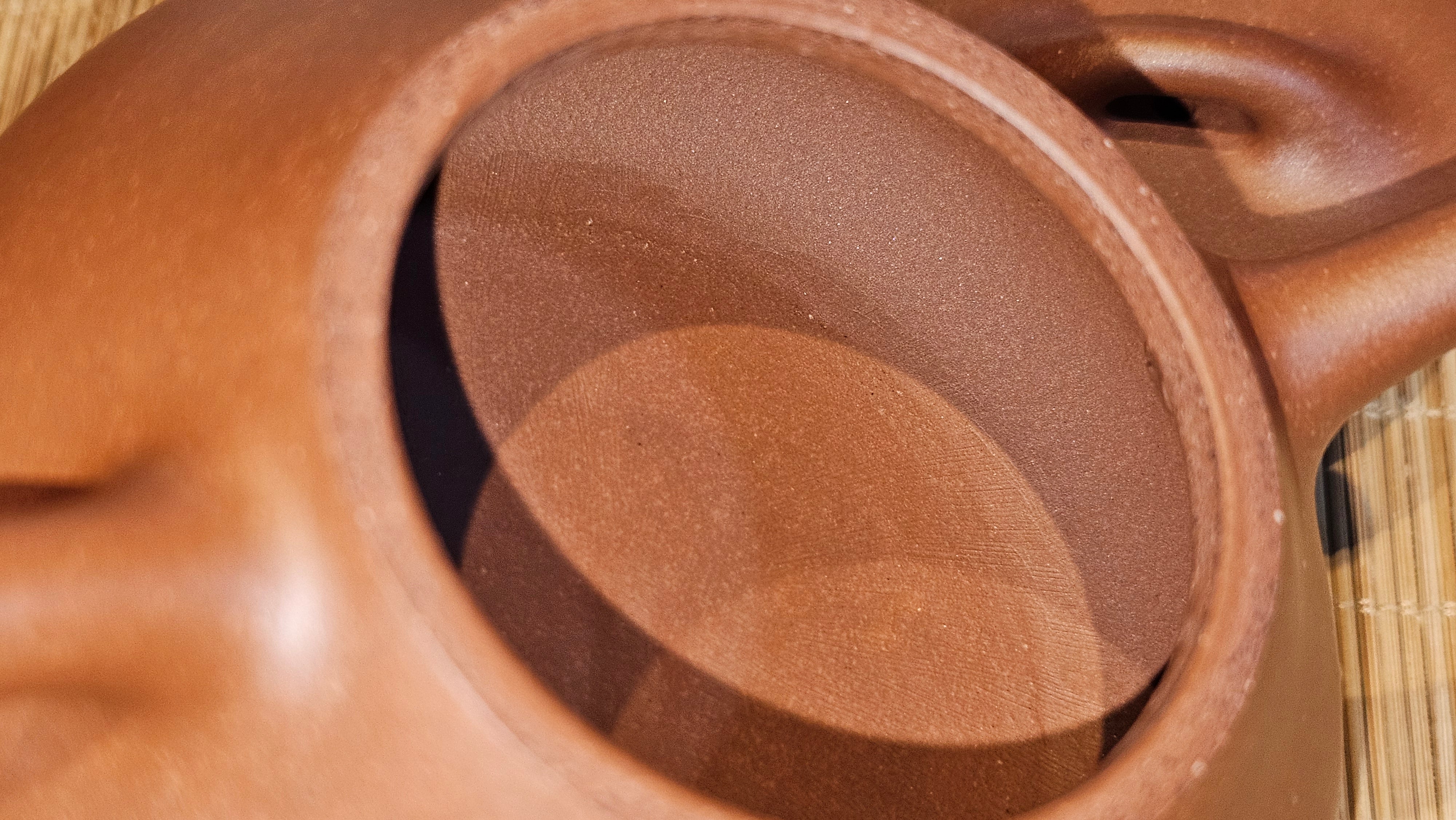 Shuo Piao 硕瓢, 227.5ml, Zi Ni 紫泥, by our Collaborative Craftsman Chen Huan 陈欢 ~ Congratulations to Ms Z., 0030hrs 11th June 2025, Hoboken, NJ.