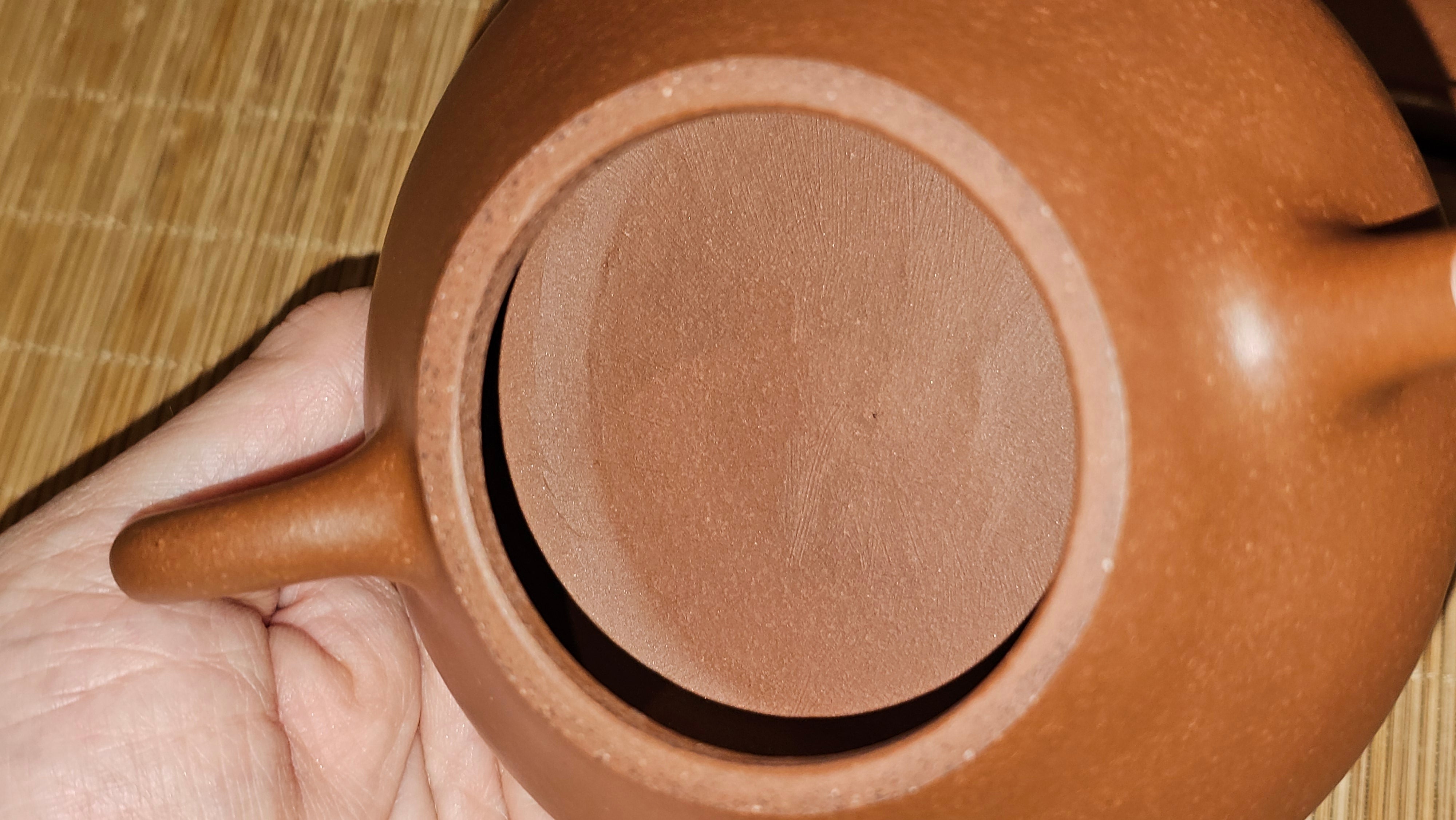 Shuo Piao 硕瓢, 227.5ml, Zi Ni 紫泥, by our Collaborative Craftsman Chen Huan 陈欢 ~ Congratulations to Ms Z., 0030hrs 11th June 2025, Hoboken, NJ.