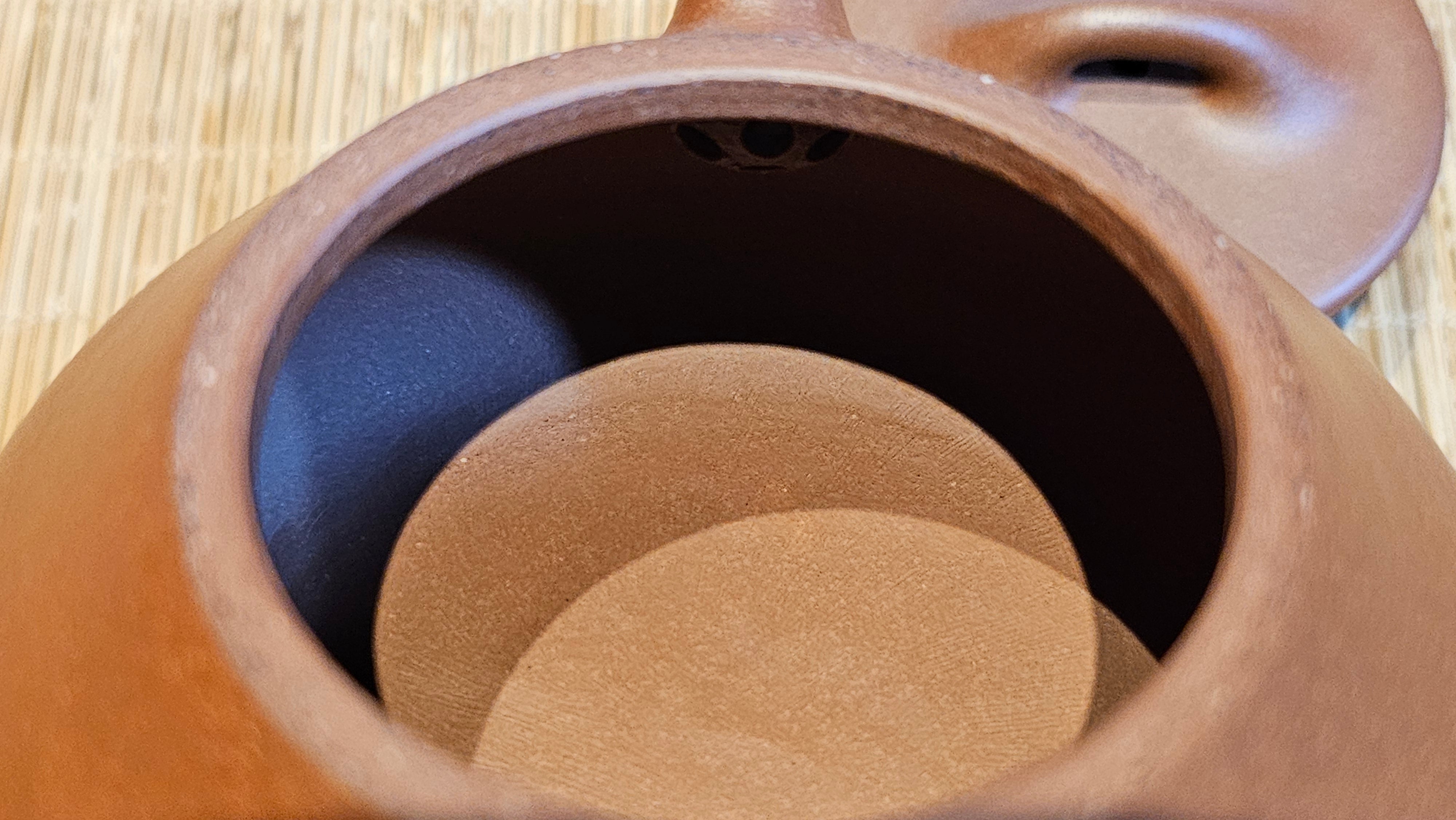 Shuo Piao 硕瓢, 227.5ml, Zi Ni 紫泥, by our Collaborative Craftsman Chen Huan 陈欢 ~ Congratulations to Ms Z., 0030hrs 11th June 2025, Hoboken, NJ.