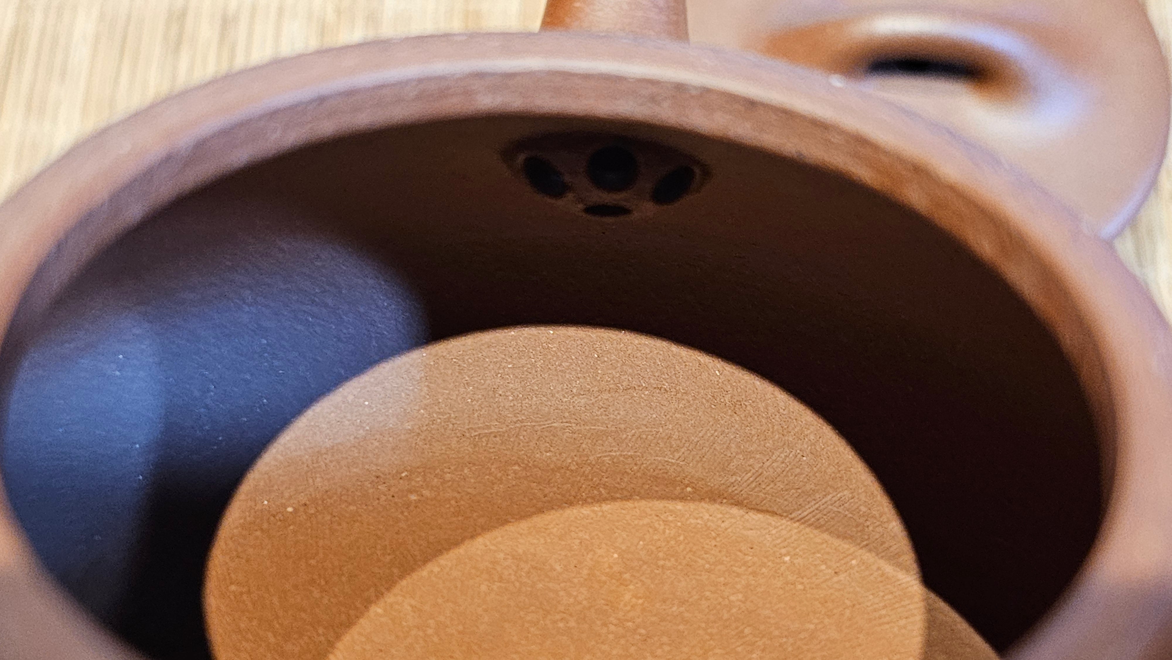 Shuo Piao 硕瓢, 227.5ml, Zi Ni 紫泥, by our Collaborative Craftsman Chen Huan 陈欢 ~ Congratulations to Ms Z., 0030hrs 11th June 2025, Hoboken, NJ.