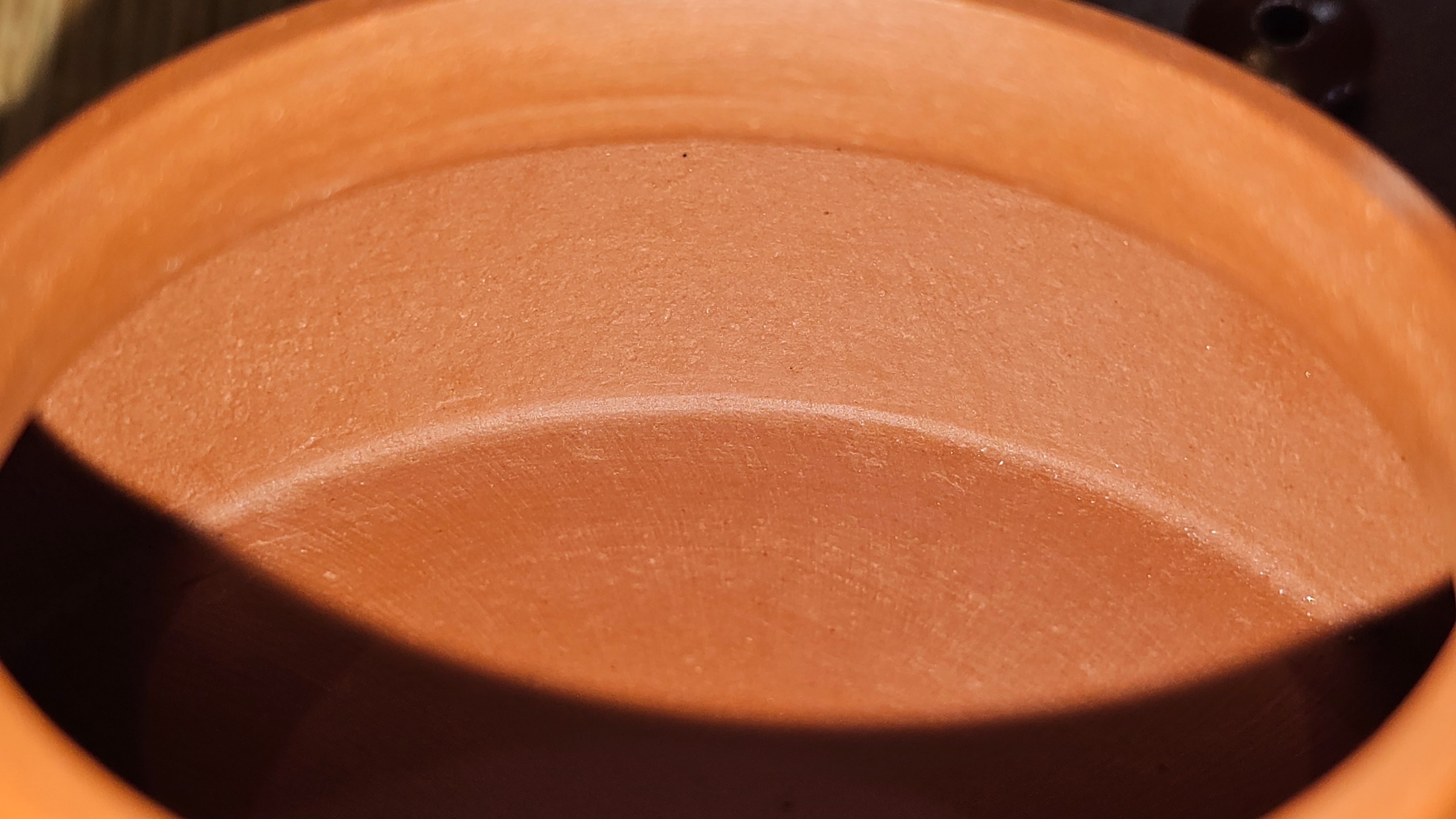 De Zhong 德钟 (Ai De Zhong 矮德钟), 122.3ml, Xiao Mei Yao Zhu Ni 小煤窑朱泥,  by Craftsman Shi Yun 石芸 ~ Congratulations to Mr G., 1314hrs 10th June 2025, Los Angeles, CA.