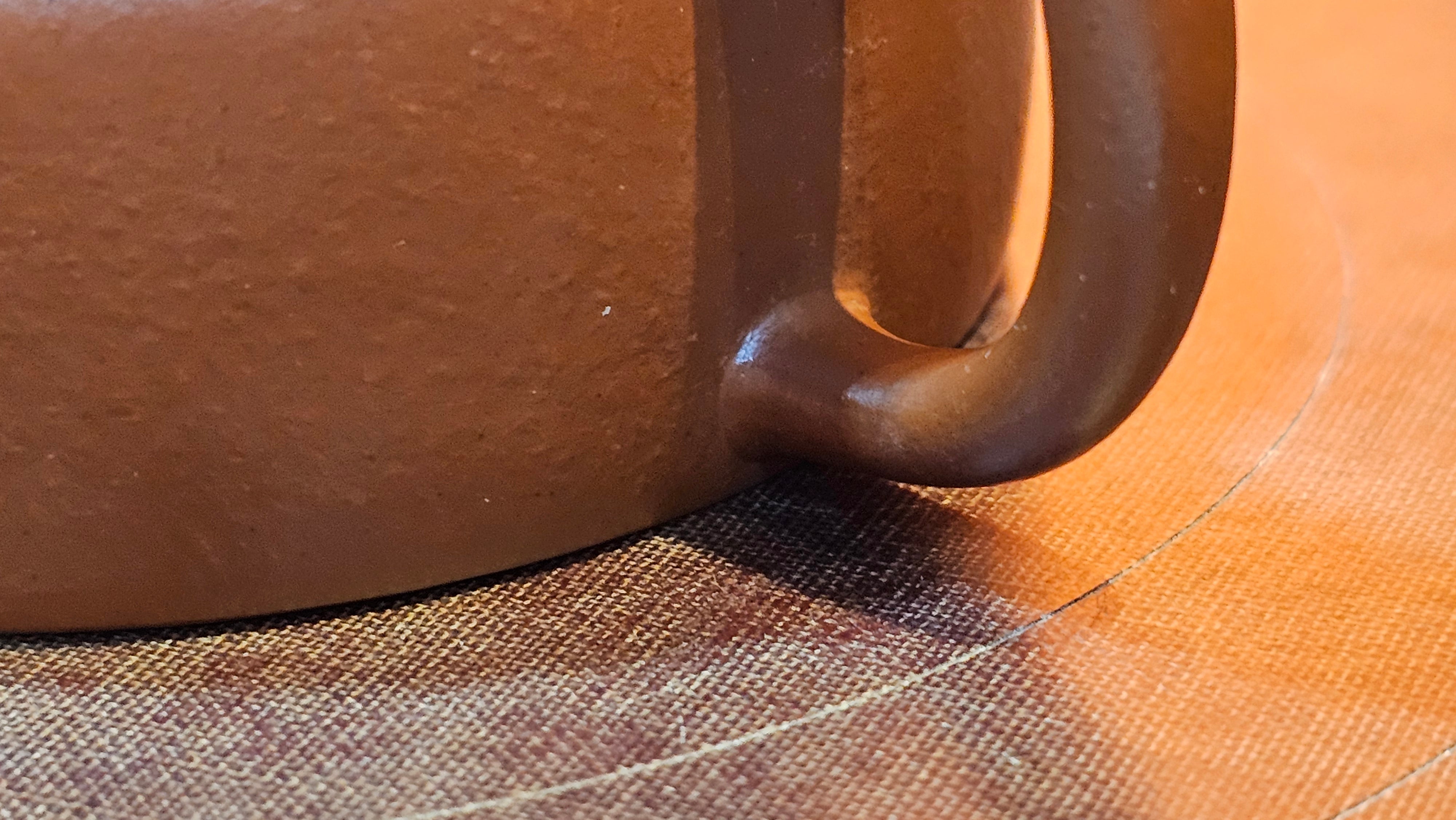 De Zhong 德钟 (Ai De Zhong 矮德钟), 122.3ml, Xiao Mei Yao Zhu Ni 小煤窑朱泥,  by Craftsman Shi Yun 石芸 ~ Congratulations to Mr G., 1314hrs 10th June 2025, Los Angeles, CA.