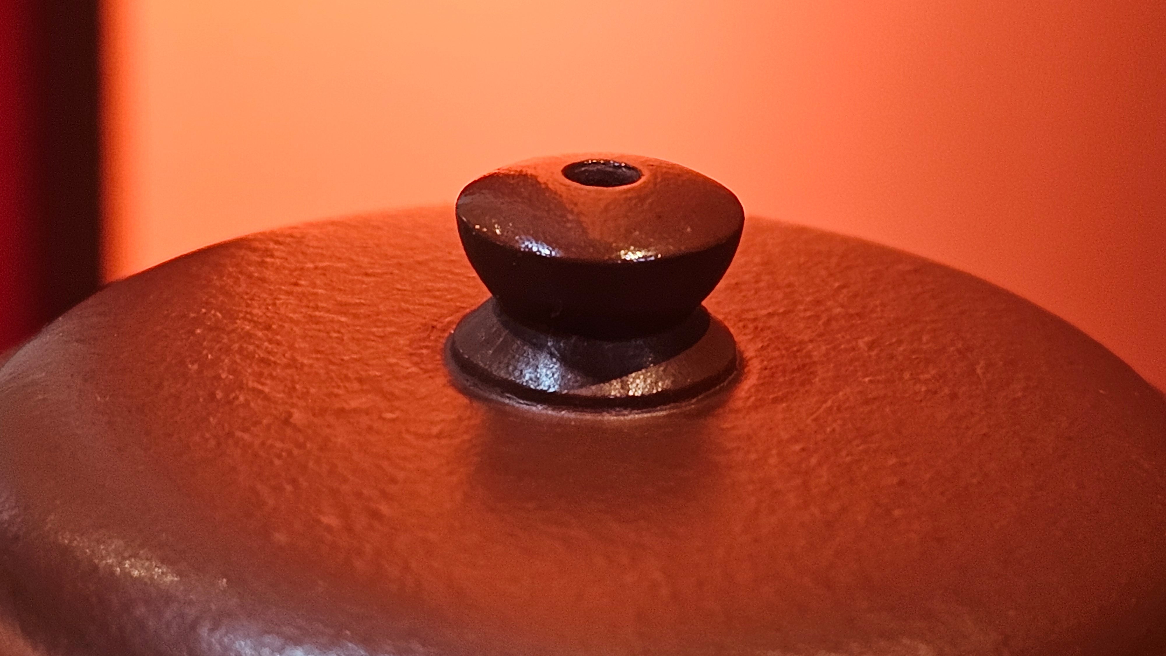 De Zhong 德钟 (Ai De Zhong 矮德钟), 122.3ml, Xiao Mei Yao Zhu Ni 小煤窑朱泥,  by Craftsman Shi Yun 石芸 ~ Congratulations to Mr G., 1314hrs 10th June 2025, Los Angeles, CA.