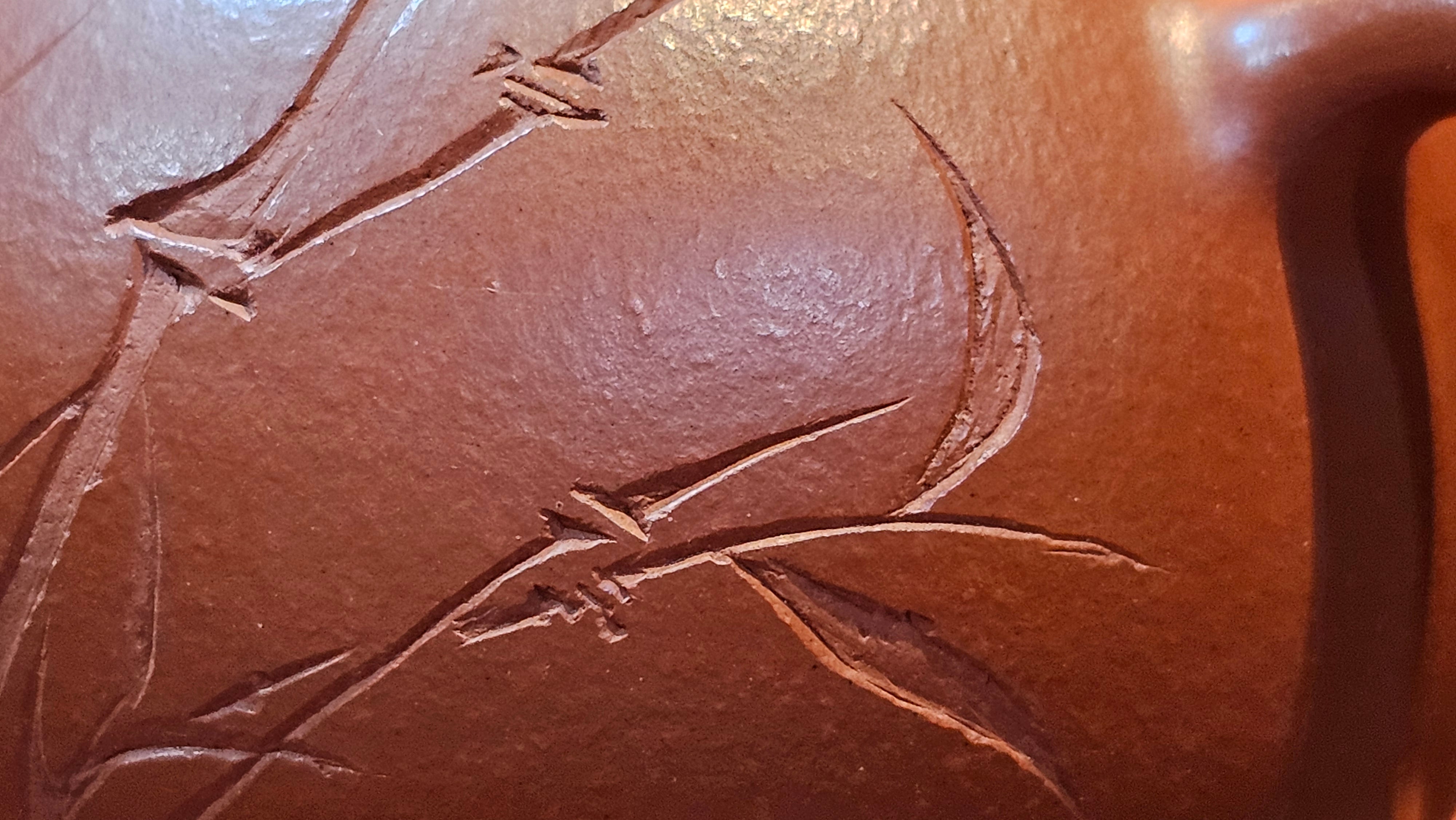 Xi Shi 西施 with Bamboo Engraving 竹刻绘, 171.3ml, Xiao Mei Yao Zhu Ni 小煤窑朱泥, by Collaborative Craftsman Zhai Yi Yao 翟一耀 and Craftsman Yi De Shu 一德书  ~ Congratulations to Mr PW., 1358hrs 12th June 2025, Kraków, Poland 🇵🇱.