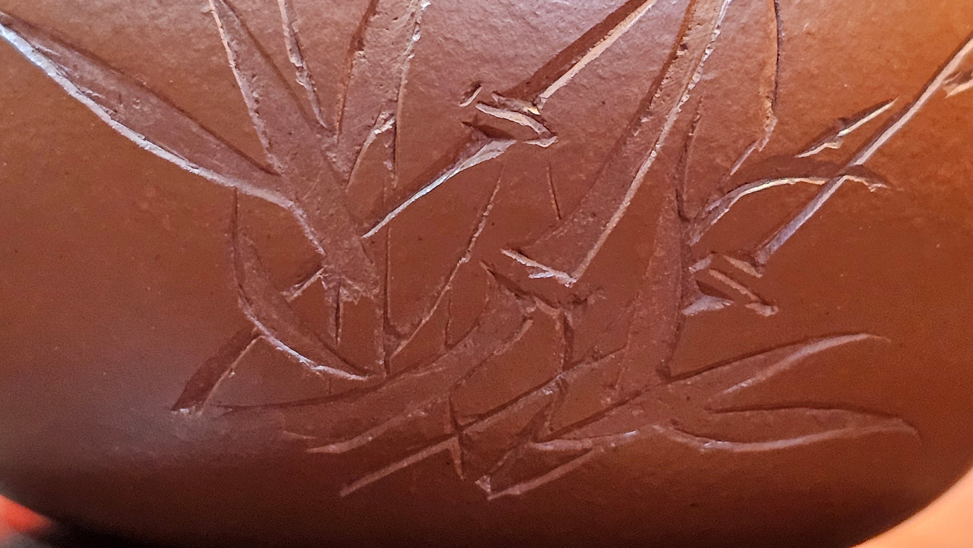 Xi Shi 西施 with Bamboo Engraving 竹刻绘, 171.3ml, Xiao Mei Yao Zhu Ni 小煤窑朱泥, by Collaborative Craftsman Zhai Yi Yao 翟一耀 and Craftsman Yi De Shu 一德书  ~ Congratulations to Mr PW., 1358hrs 12th June 2025, Kraków, Poland 🇵🇱.