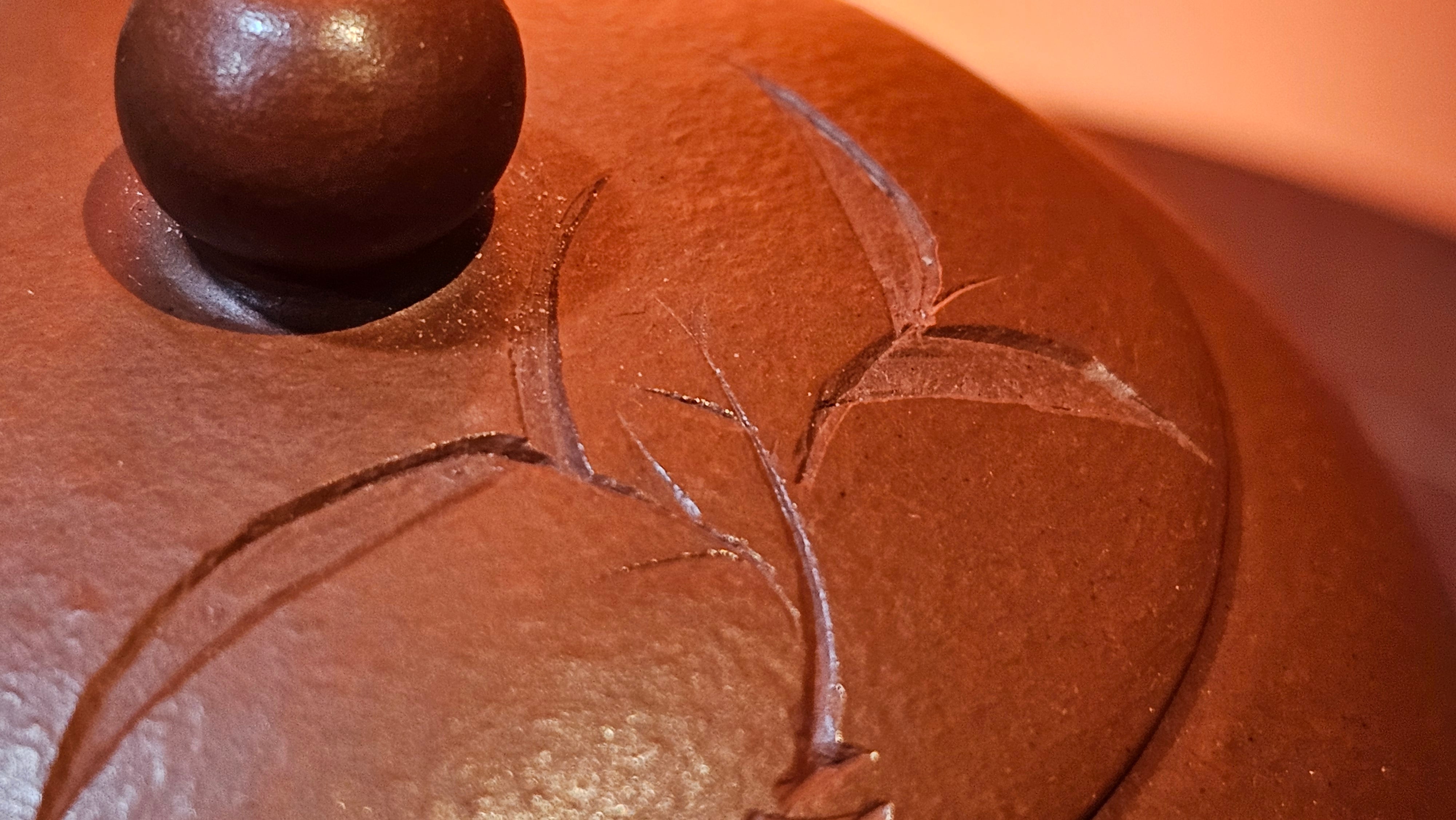 Xi Shi 西施 with Bamboo Engraving 竹刻绘, 171.3ml, Xiao Mei Yao Zhu Ni 小煤窑朱泥, by Collaborative Craftsman Zhai Yi Yao 翟一耀 and Craftsman Yi De Shu 一德书  ~ Congratulations to Mr PW., 1358hrs 12th June 2025, Kraków, Poland 🇵🇱.