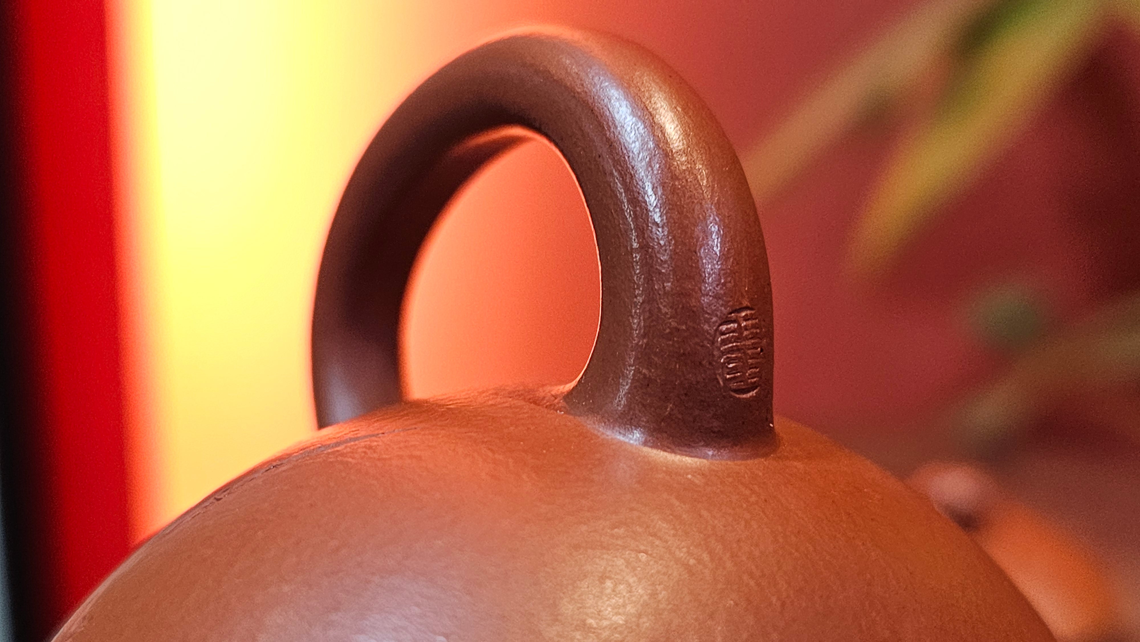 Xi Shi 西施 with Bamboo Engraving 竹刻绘, 171.3ml, Xiao Mei Yao Zhu Ni 小煤窑朱泥, by Collaborative Craftsman Zhai Yi Yao 翟一耀 and Craftsman Yi De Shu 一德书  ~ Congratulations to Mr PW., 1358hrs 12th June 2025, Kraków, Poland 🇵🇱.