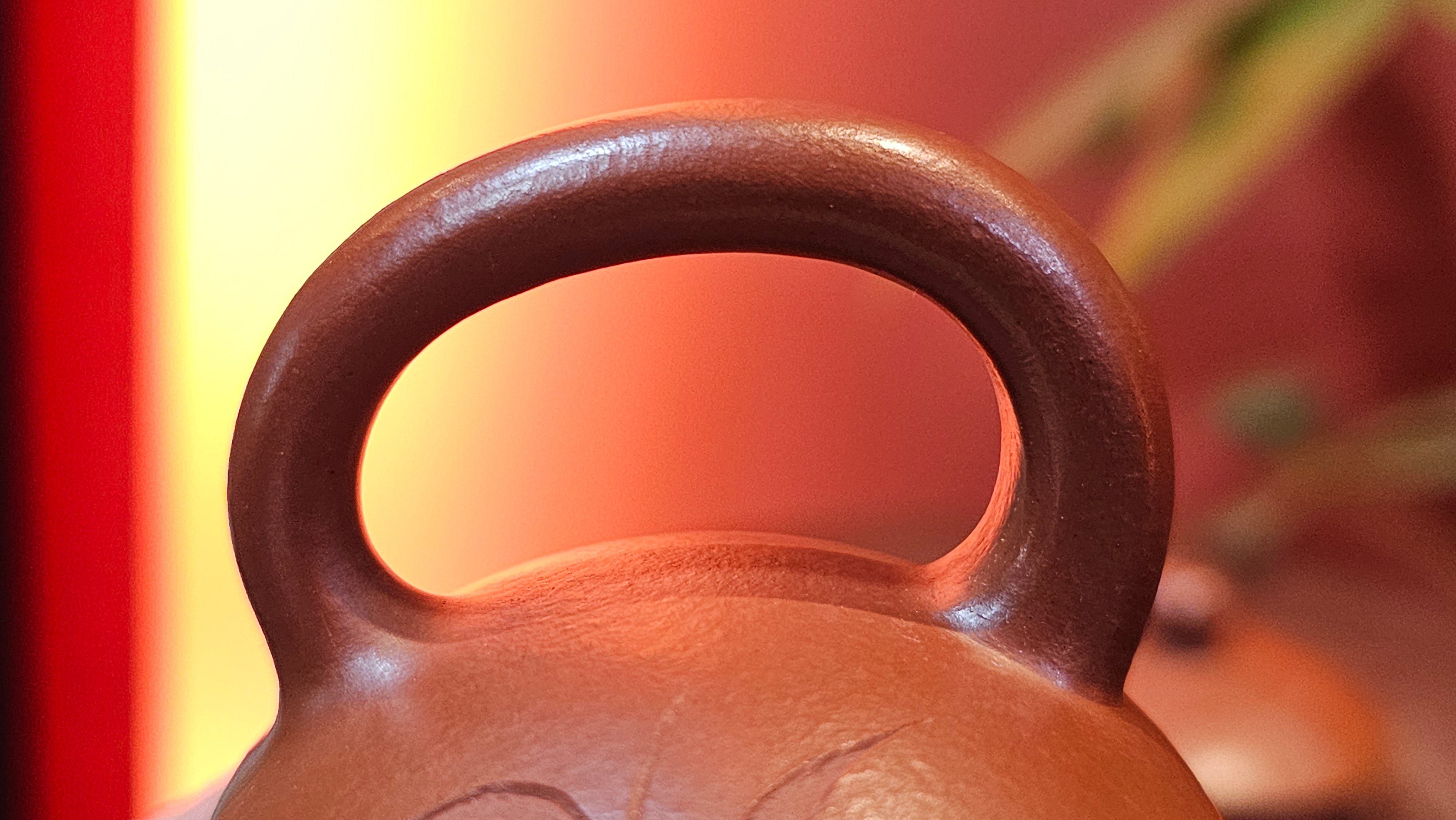 Xi Shi 西施 with Bamboo Engraving 竹刻绘, 171.3ml, Xiao Mei Yao Zhu Ni 小煤窑朱泥, by Collaborative Craftsman Zhai Yi Yao 翟一耀 and Craftsman Yi De Shu 一德书  ~ Congratulations to Mr PW., 1358hrs 12th June 2025, Kraków, Poland 🇵🇱.