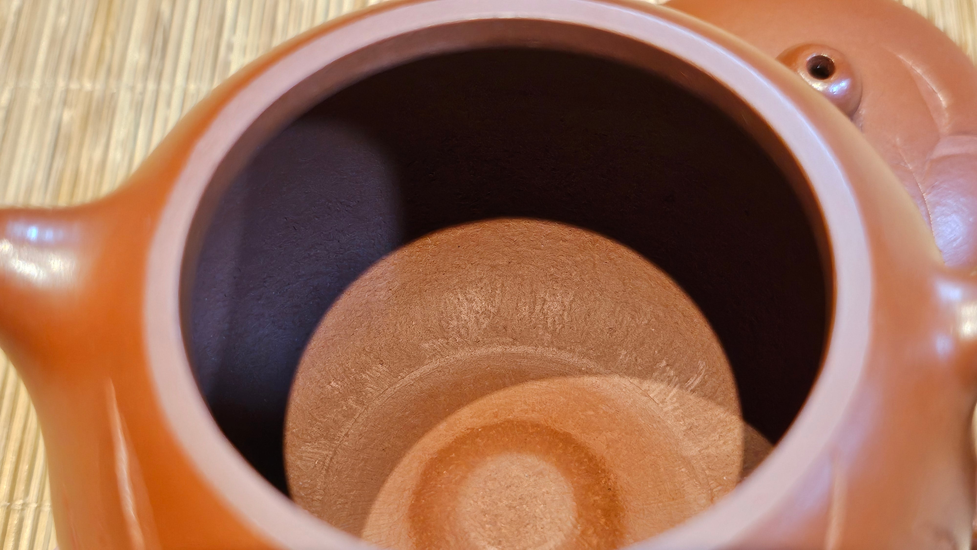 Xi Shi 西施 with Bamboo Engraving 竹刻绘, 171.3ml, Xiao Mei Yao Zhu Ni 小煤窑朱泥, by Collaborative Craftsman Zhai Yi Yao 翟一耀 and Craftsman Yi De Shu 一德书  ~ Congratulations to Mr PW., 1358hrs 12th June 2025, Kraków, Poland 🇵🇱.