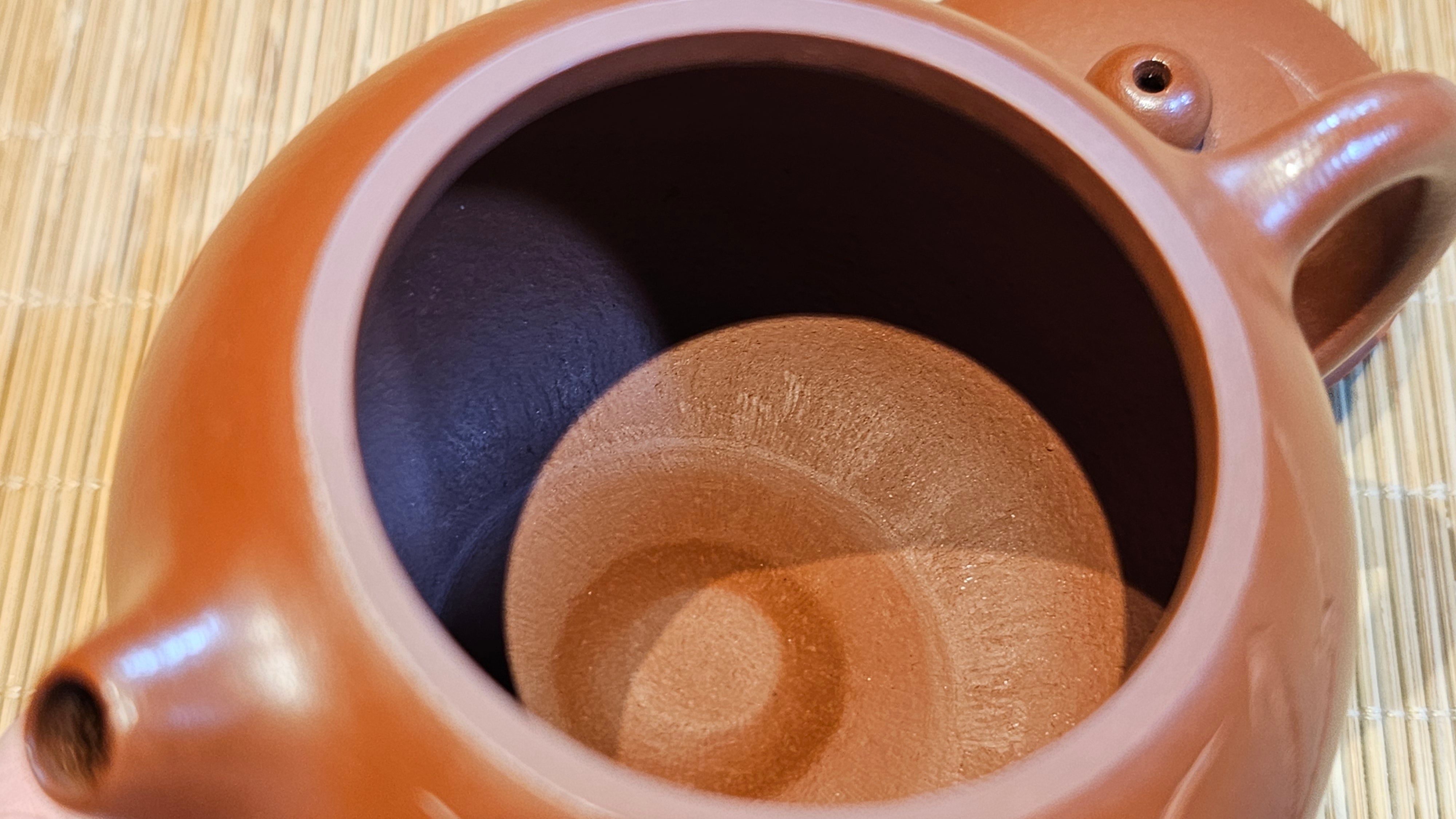 Xi Shi 西施 with Bamboo Engraving 竹刻绘, 171.3ml, Xiao Mei Yao Zhu Ni 小煤窑朱泥, by Collaborative Craftsman Zhai Yi Yao 翟一耀 and Craftsman Yi De Shu 一德书  ~ Congratulations to Mr PW., 1358hrs 12th June 2025, Kraków, Poland 🇵🇱.