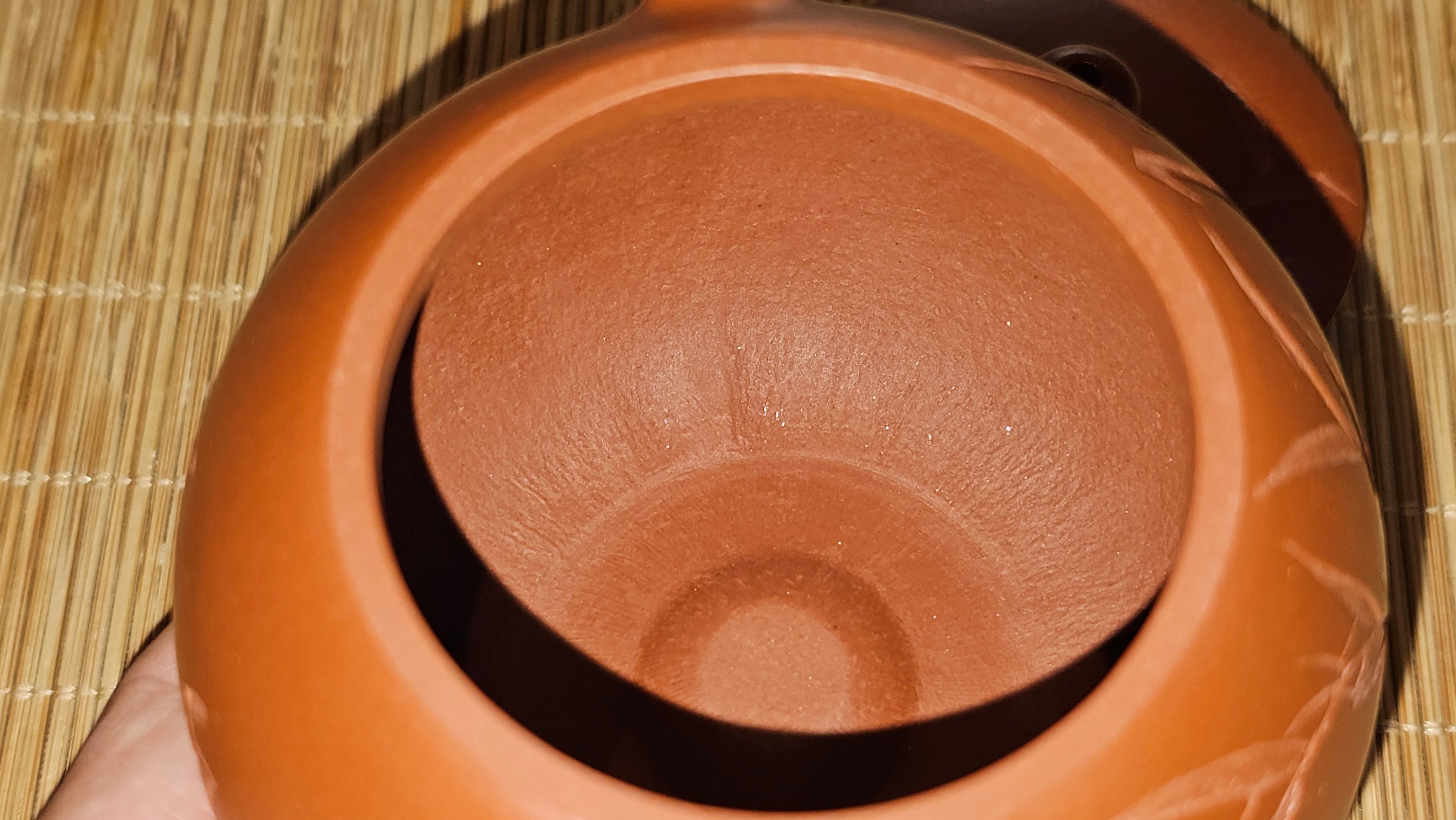 Xi Shi 西施 with Bamboo Engraving 竹刻绘, 171.3ml, Xiao Mei Yao Zhu Ni 小煤窑朱泥, by Collaborative Craftsman Zhai Yi Yao 翟一耀 and Craftsman Yi De Shu 一德书  ~ Congratulations to Mr PW., 1358hrs 12th June 2025, Kraków, Poland 🇵🇱.