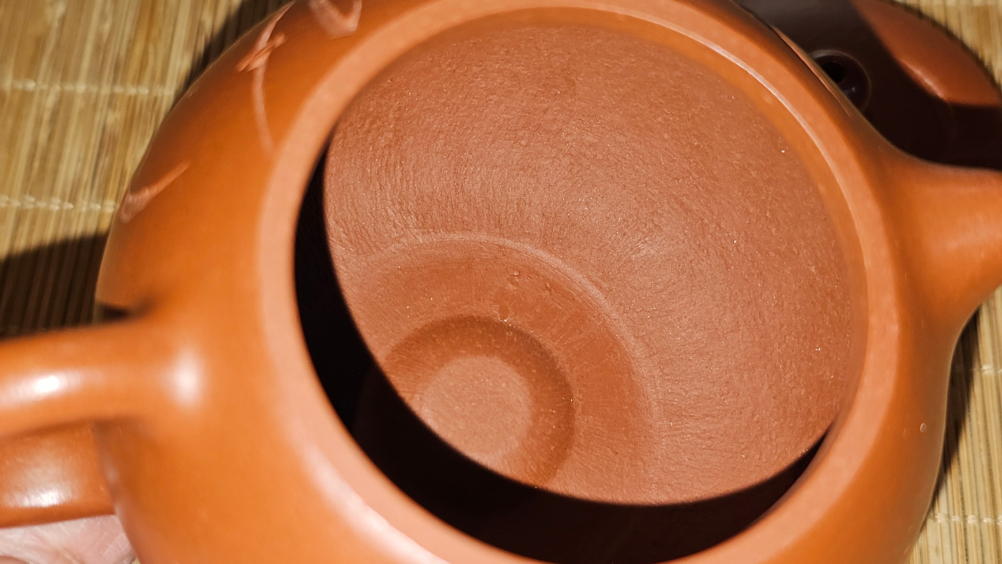 Xi Shi 西施 with Bamboo Engraving 竹刻绘, 171.3ml, Xiao Mei Yao Zhu Ni 小煤窑朱泥, by Collaborative Craftsman Zhai Yi Yao 翟一耀 and Craftsman Yi De Shu 一德书  ~ Congratulations to Mr PW., 1358hrs 12th June 2025, Kraków, Poland 🇵🇱.