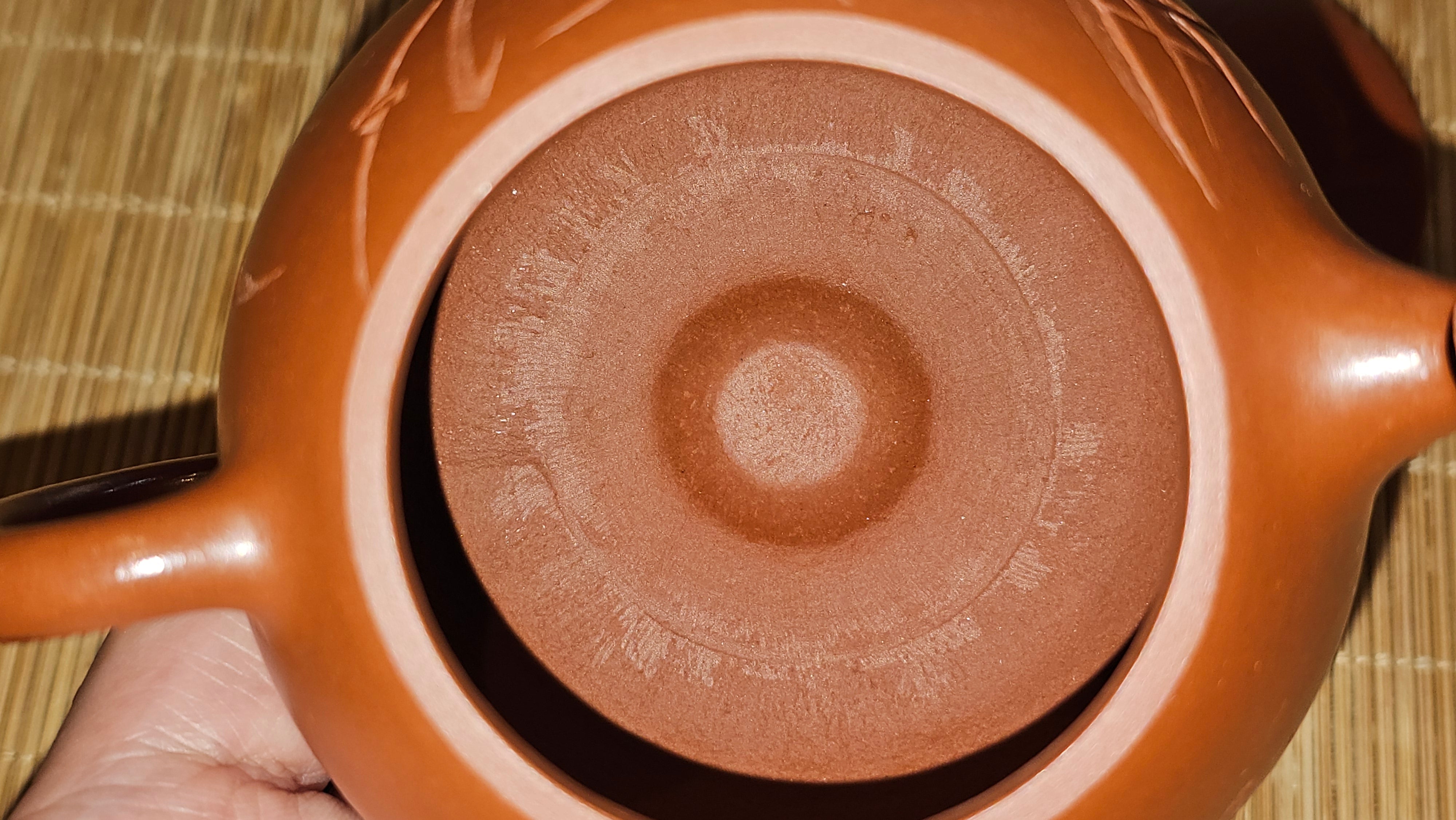 Xi Shi 西施 with Bamboo Engraving 竹刻绘, 171.3ml, Xiao Mei Yao Zhu Ni 小煤窑朱泥, by Collaborative Craftsman Zhai Yi Yao 翟一耀 and Craftsman Yi De Shu 一德书  ~ Congratulations to Mr PW., 1358hrs 12th June 2025, Kraków, Poland 🇵🇱.