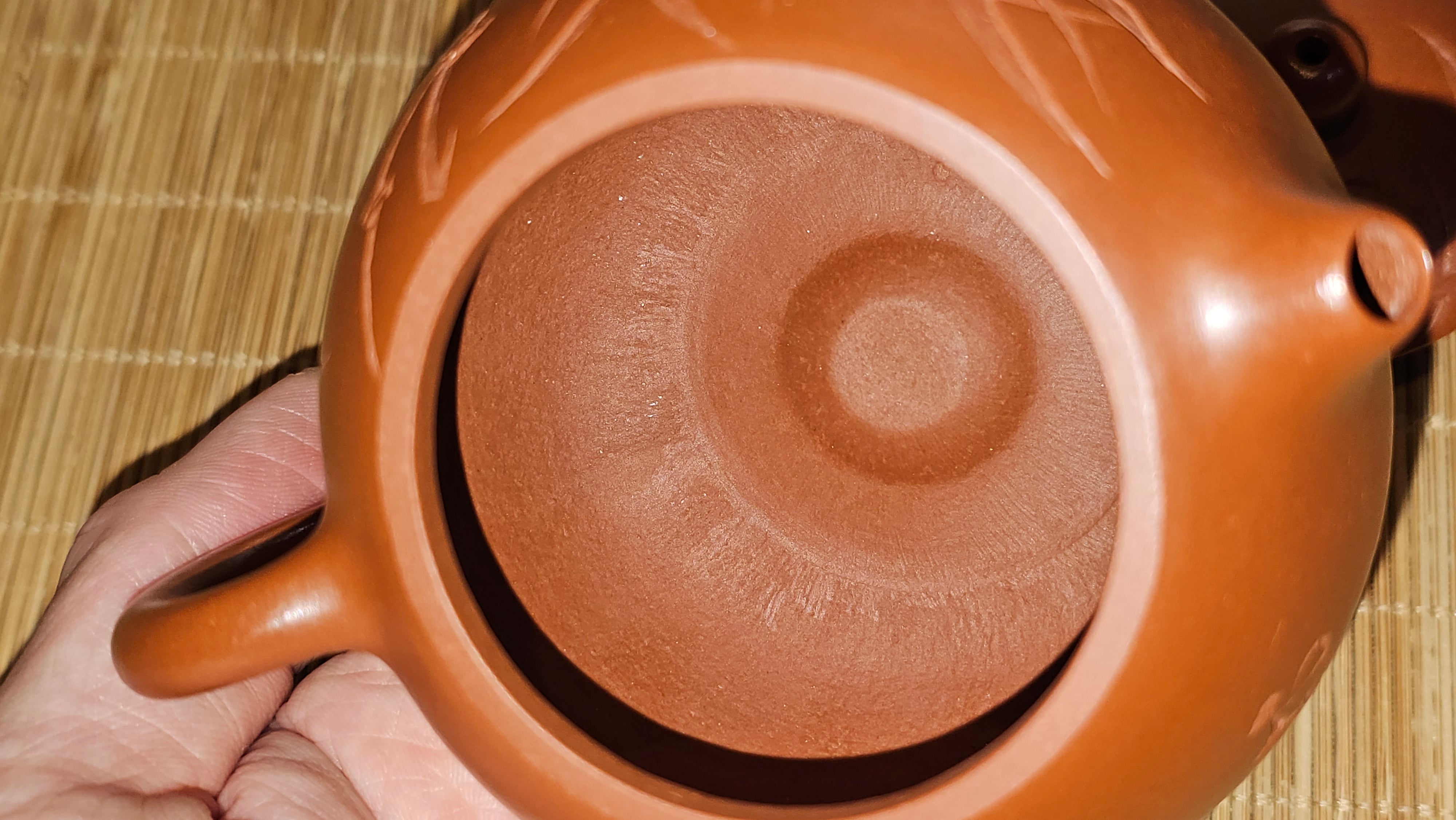 Xi Shi 西施 with Bamboo Engraving 竹刻绘, 171.3ml, Xiao Mei Yao Zhu Ni 小煤窑朱泥, by Collaborative Craftsman Zhai Yi Yao 翟一耀 and Craftsman Yi De Shu 一德书  ~ Congratulations to Mr PW., 1358hrs 12th June 2025, Kraków, Poland 🇵🇱.