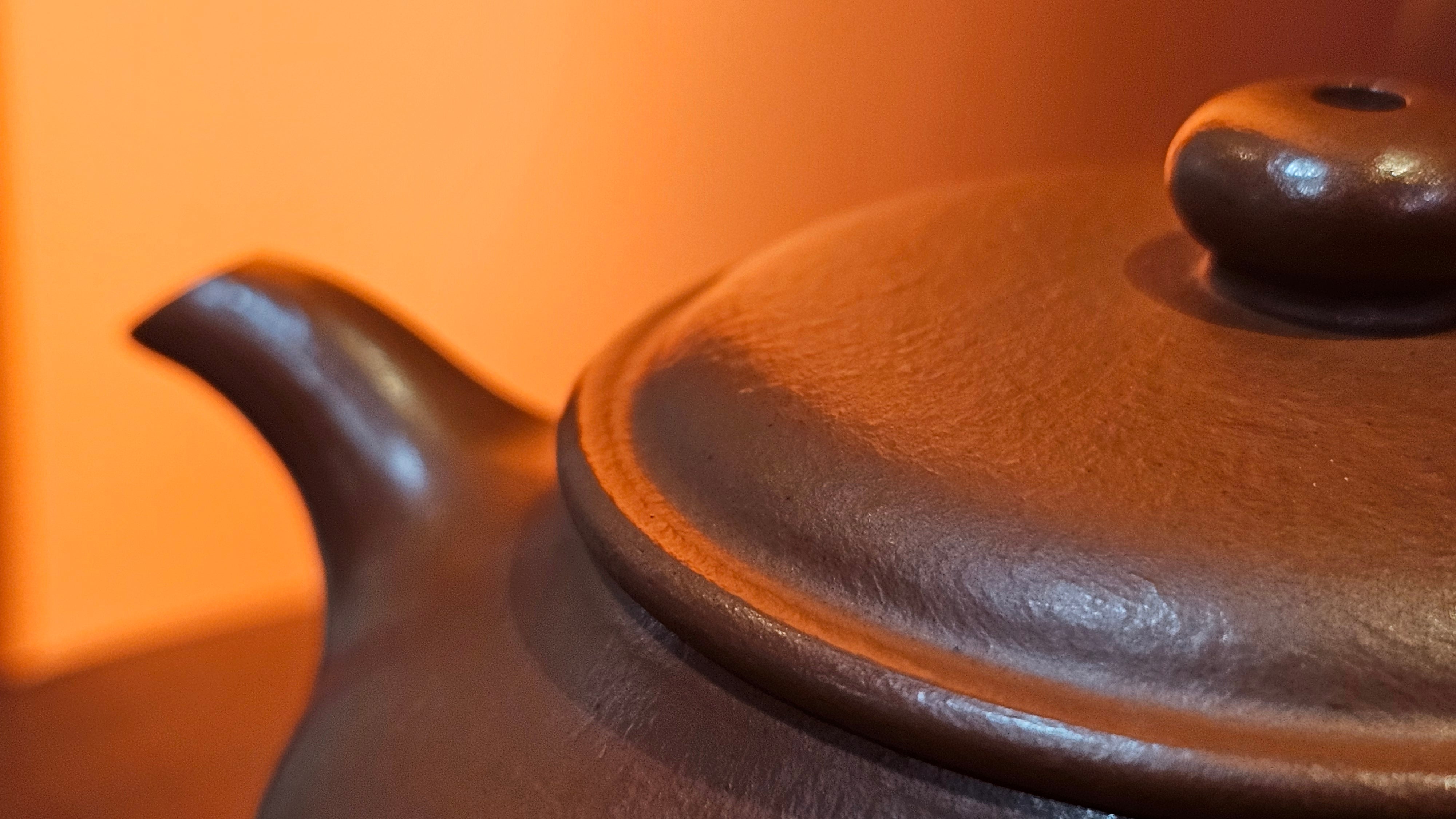 Ming Lu 明炉, 126.3ml, Xiao Mei Yao Zhu Ni 小煤窑朱泥, by our Collaborative Craftsman Wang Xing 王兴 ~ Congratulations to Mr SD., 0805hrs 12th June 2025, New York, NY.