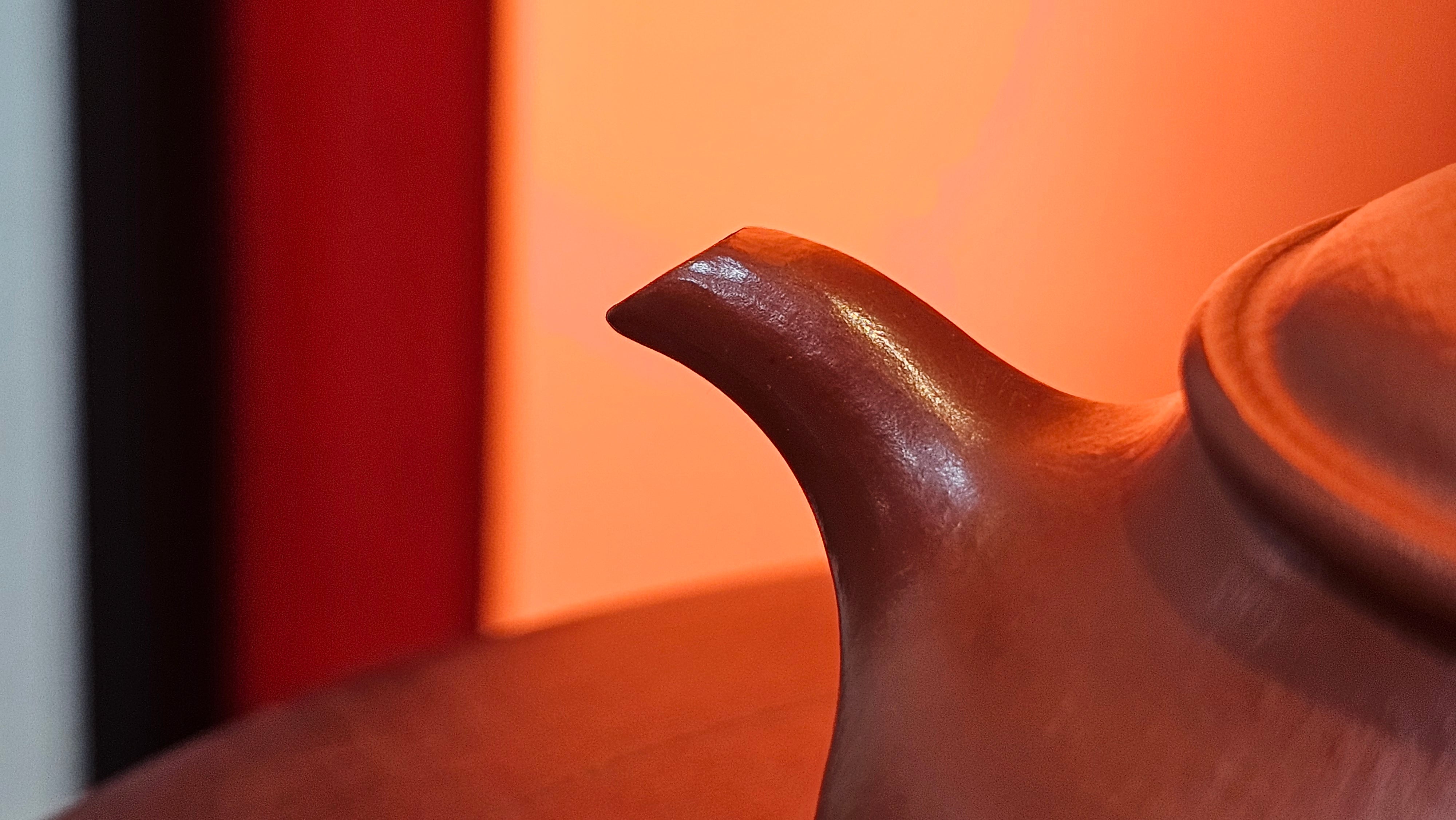 Ming Lu 明炉, 126.3ml, Xiao Mei Yao Zhu Ni 小煤窑朱泥, by our Collaborative Craftsman Wang Xing 王兴 ~ Congratulations to Mr SD., 0805hrs 12th June 2025, New York, NY.