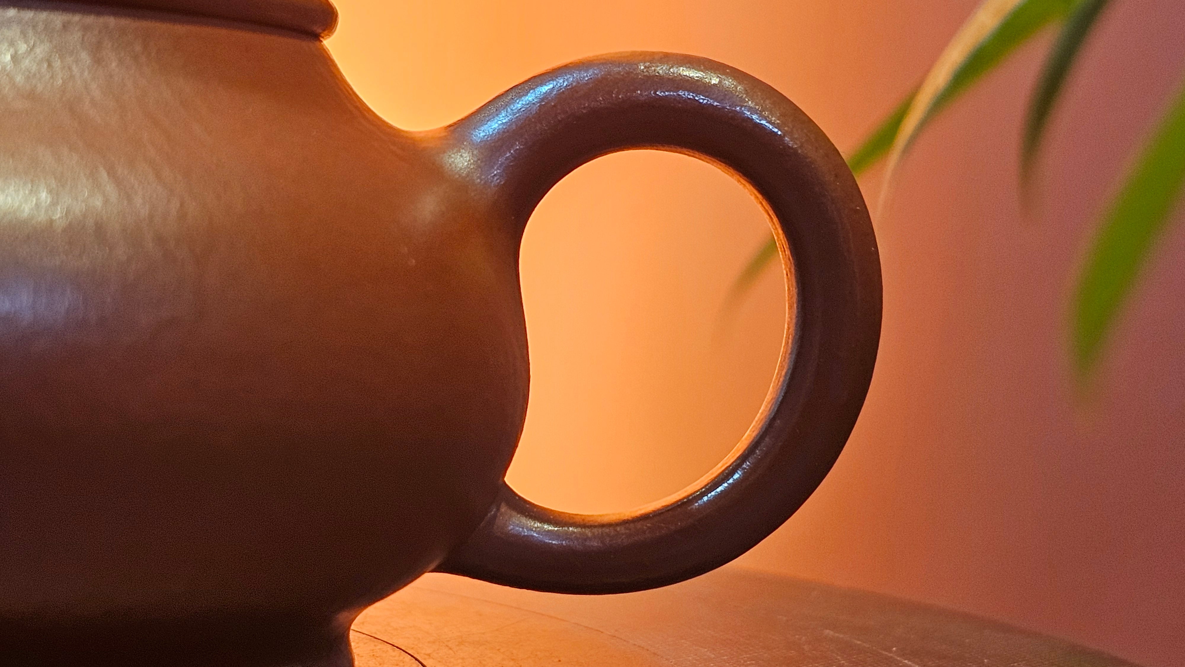 Ming Lu 明炉, 126.3ml, Xiao Mei Yao Zhu Ni 小煤窑朱泥, by our Collaborative Craftsman Wang Xing 王兴 ~ Congratulations to Mr SD., 0805hrs 12th June 2025, New York, NY.