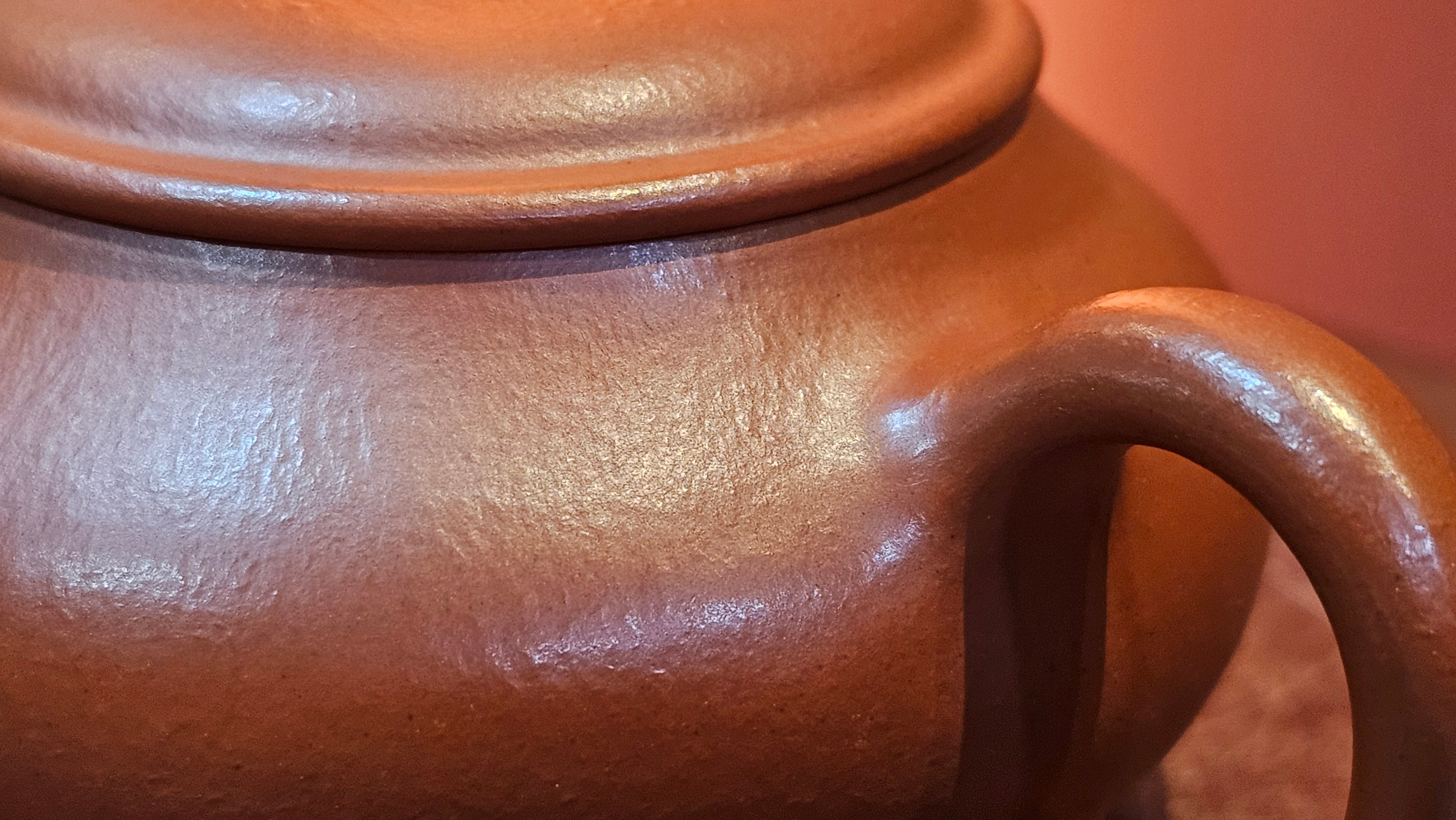 Ming Lu 明炉, 126.3ml, Xiao Mei Yao Zhu Ni 小煤窑朱泥, by our Collaborative Craftsman Wang Xing 王兴 ~ Congratulations to Mr SD., 0805hrs 12th June 2025, New York, NY.