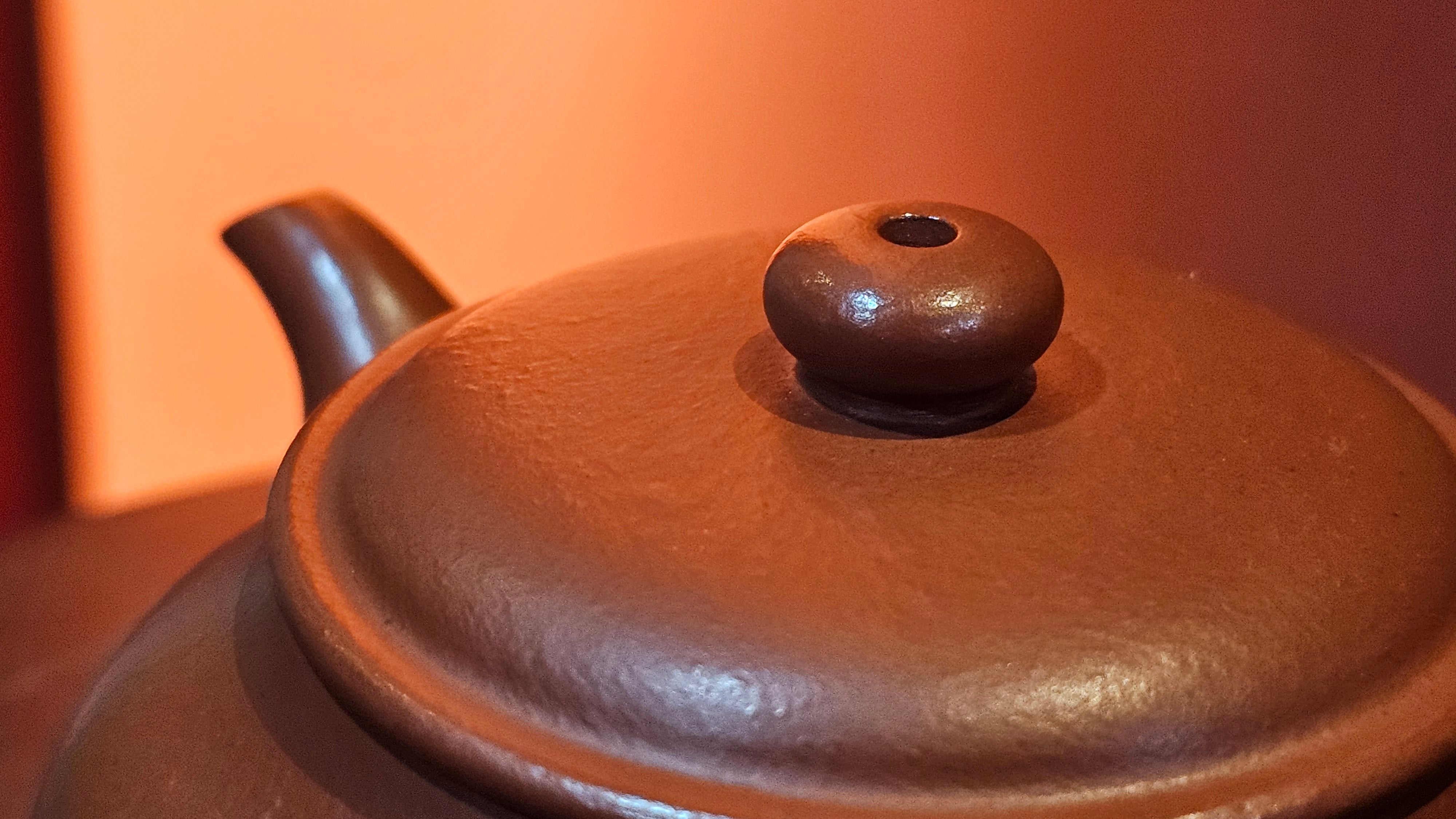 Ming Lu 明炉, 126.3ml, Xiao Mei Yao Zhu Ni 小煤窑朱泥, by our Collaborative Craftsman Wang Xing 王兴 ~ Congratulations to Mr SD., 0805hrs 12th June 2025, New York, NY.