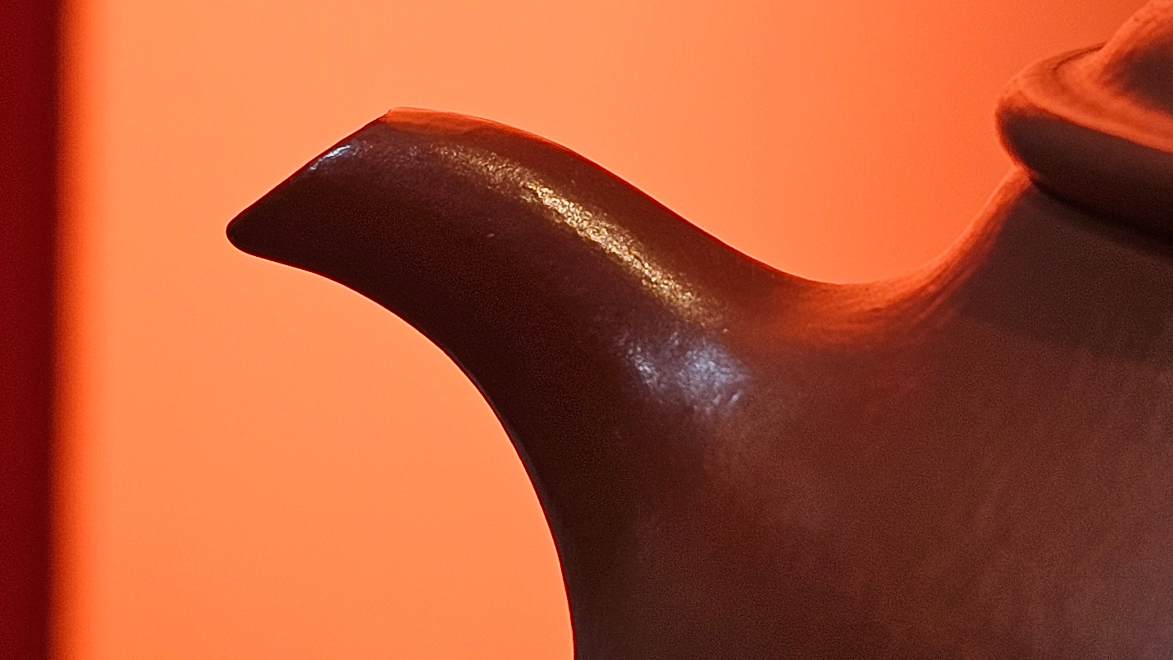 Ming Lu 明炉, 126.3ml, Xiao Mei Yao Zhu Ni 小煤窑朱泥, by our Collaborative Craftsman Wang Xing 王兴 ~ Congratulations to Mr SD., 0805hrs 12th June 2025, New York, NY.