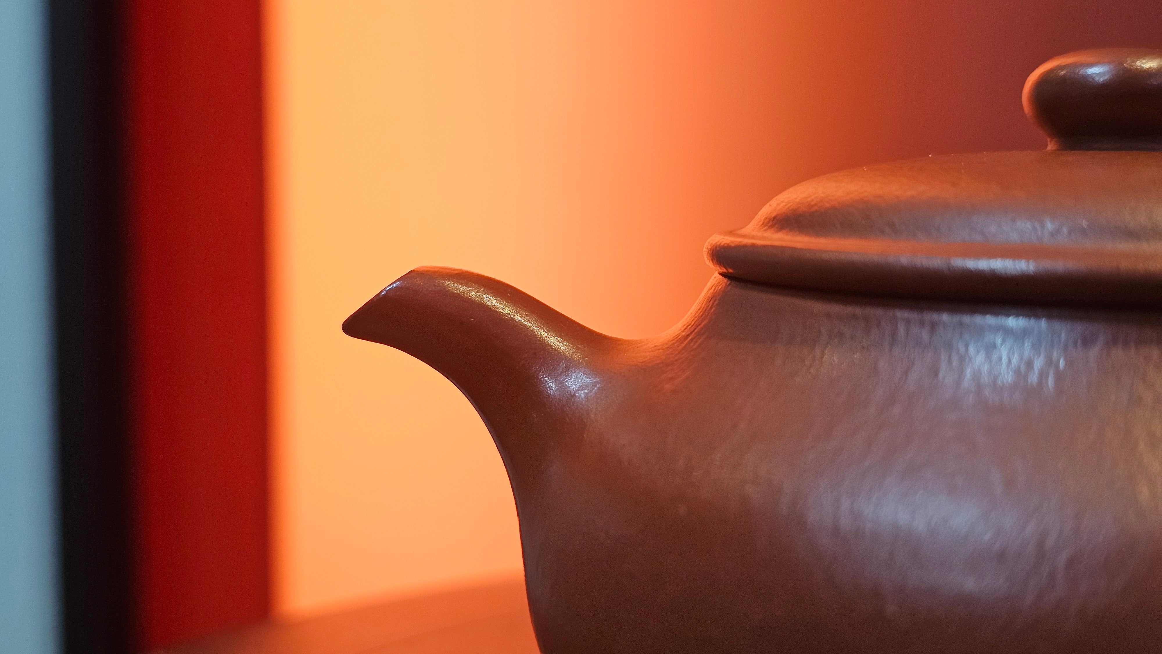 Ming Lu 明炉, 126.3ml, Xiao Mei Yao Zhu Ni 小煤窑朱泥, by our Collaborative Craftsman Wang Xing 王兴 ~ Congratulations to Mr SD., 0805hrs 12th June 2025, New York, NY.