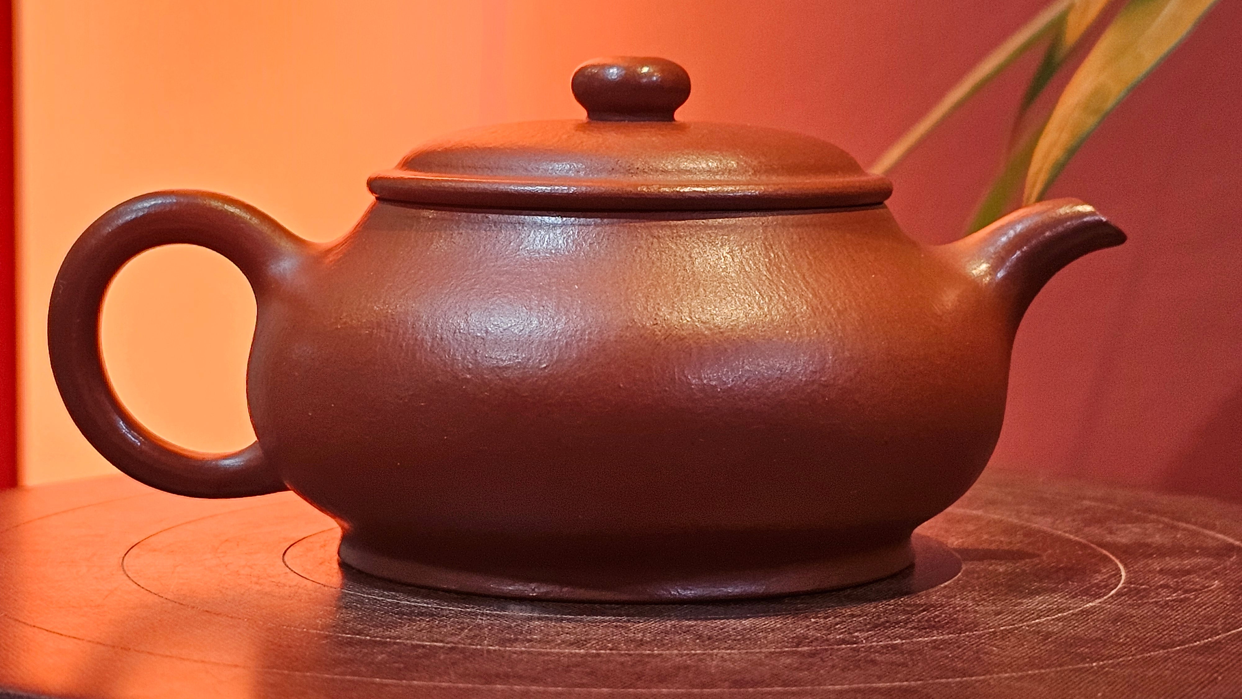 Ming Lu 明炉, 126.3ml, Xiao Mei Yao Zhu Ni 小煤窑朱泥, by our Collaborative Craftsman Wang Xing 王兴 ~ Congratulations to Mr SD., 0805hrs 12th June 2025, New York, NY.