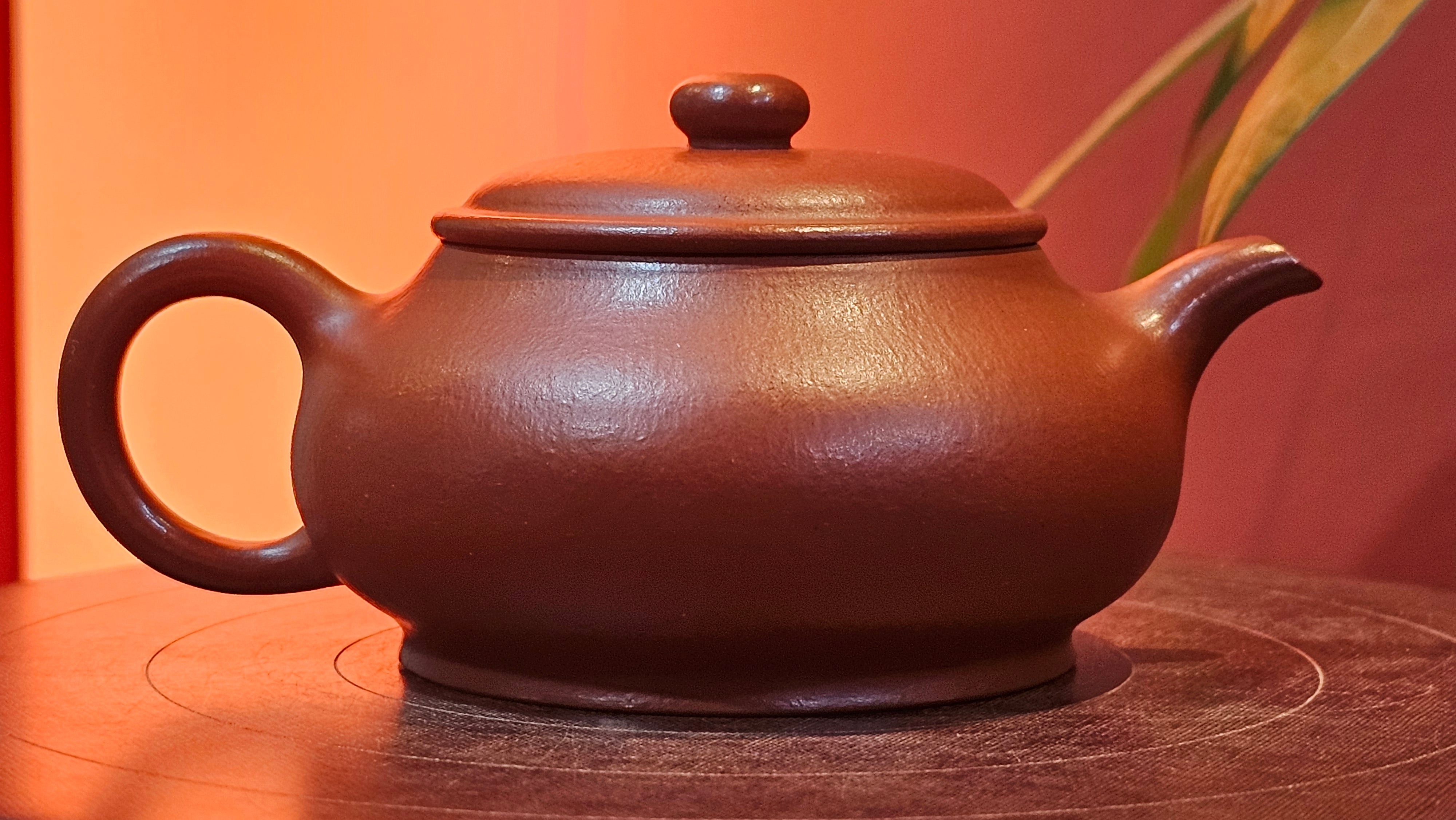 Ming Lu 明炉, 126.3ml, Xiao Mei Yao Zhu Ni 小煤窑朱泥, by our Collaborative Craftsman Wang Xing 王兴 ~ Congratulations to Mr SD., 0805hrs 12th June 2025, New York, NY.