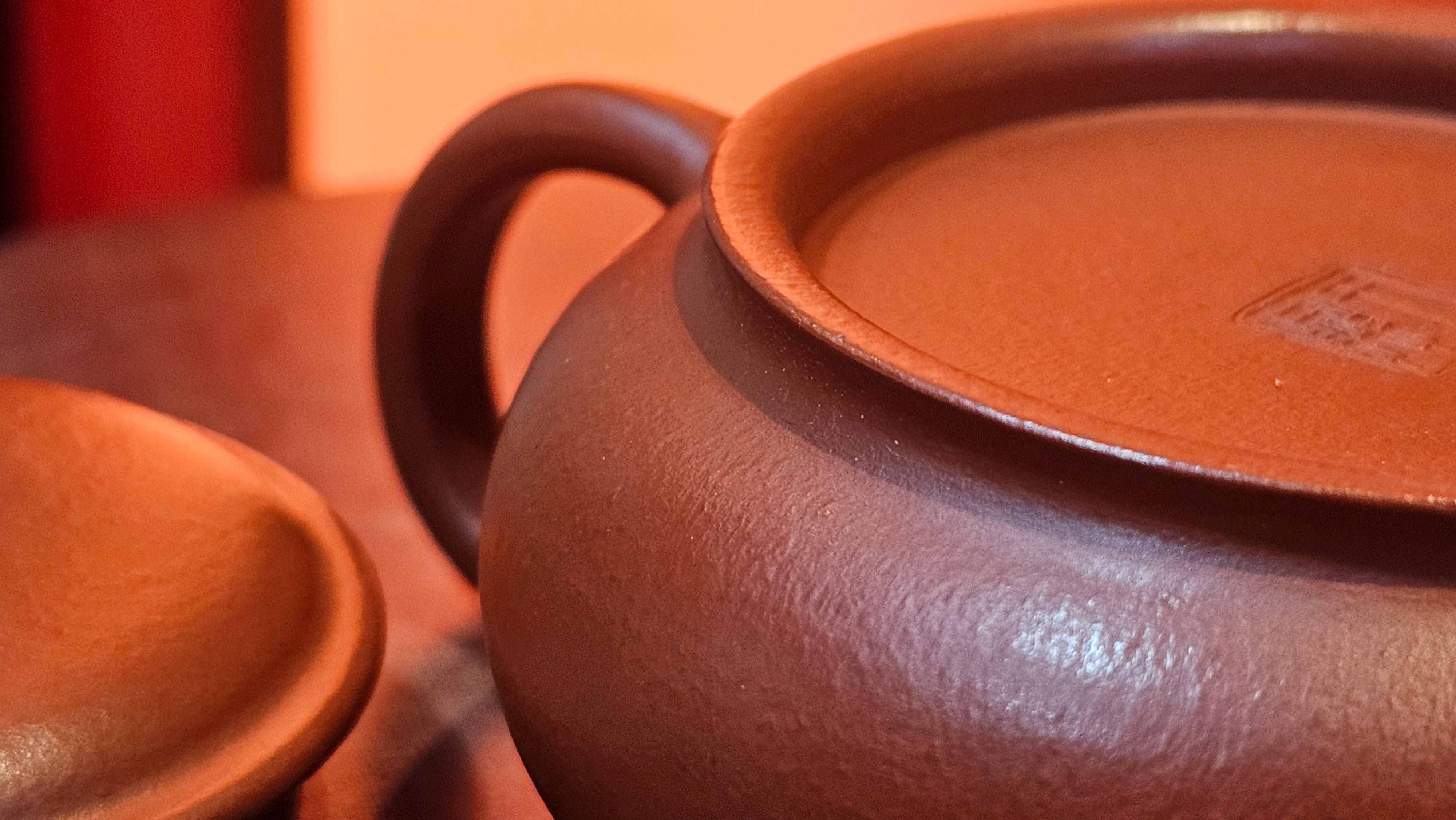 Ming Lu 明炉, 126.3ml, Xiao Mei Yao Zhu Ni 小煤窑朱泥, by our Collaborative Craftsman Wang Xing 王兴 ~ Congratulations to Mr SD., 0805hrs 12th June 2025, New York, NY.