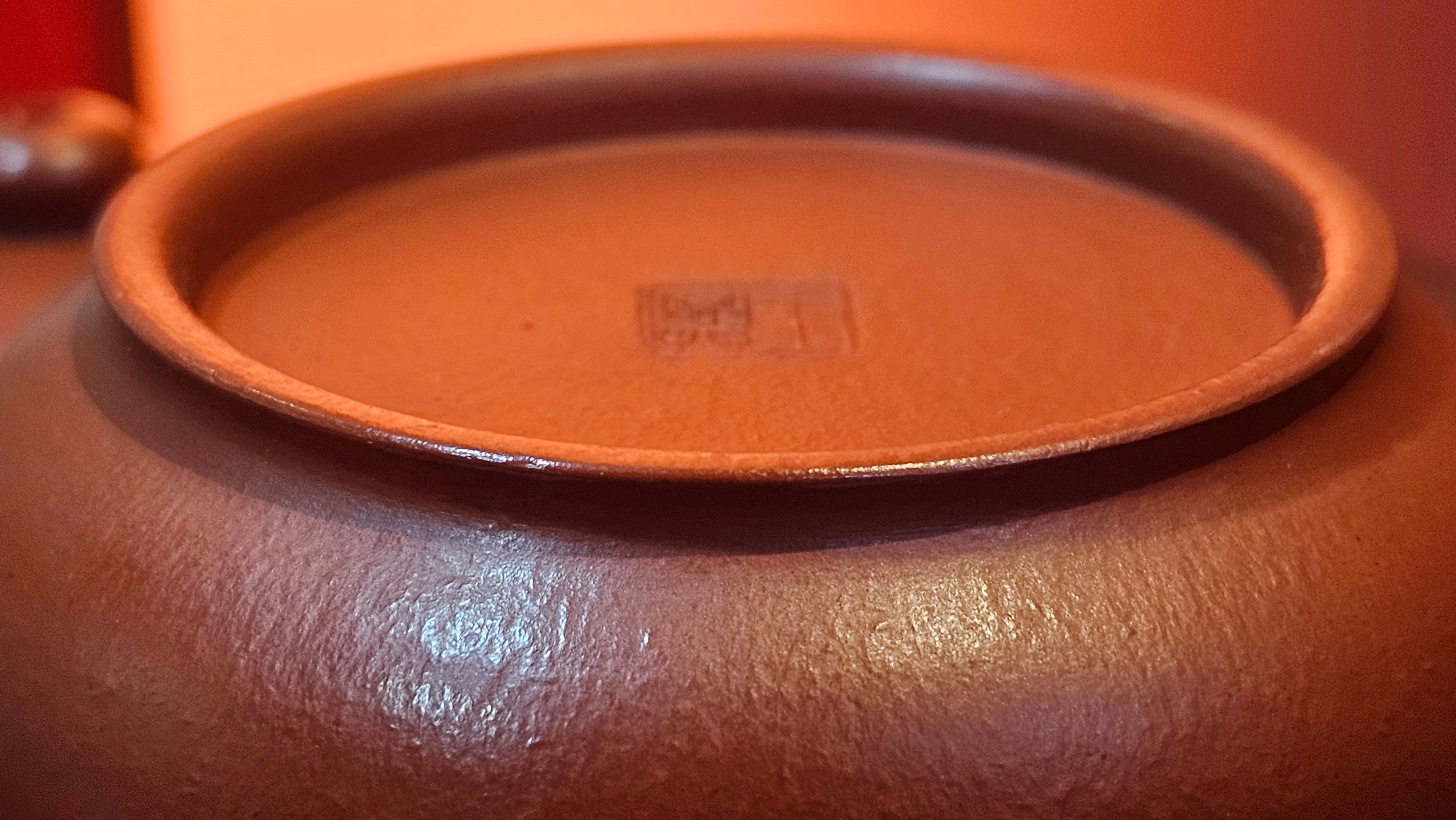 Ming Lu 明炉, 126.3ml, Xiao Mei Yao Zhu Ni 小煤窑朱泥, by our Collaborative Craftsman Wang Xing 王兴 ~ Congratulations to Mr SD., 0805hrs 12th June 2025, New York, NY.