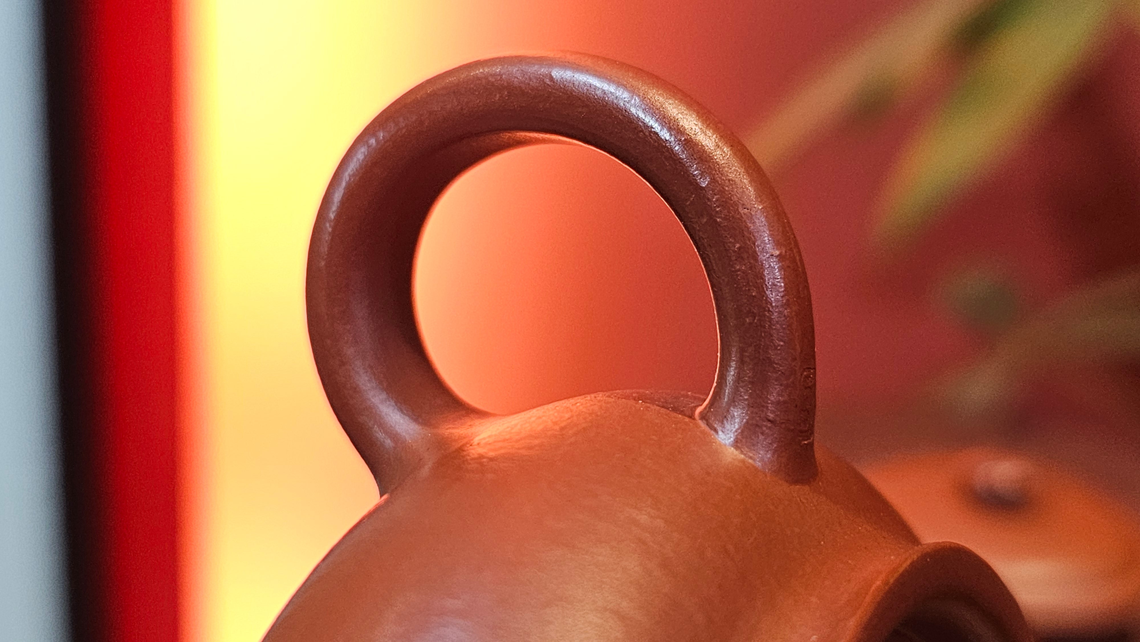 Ming Lu 明炉, 126.3ml, Xiao Mei Yao Zhu Ni 小煤窑朱泥, by our Collaborative Craftsman Wang Xing 王兴 ~ Congratulations to Mr SD., 0805hrs 12th June 2025, New York, NY.