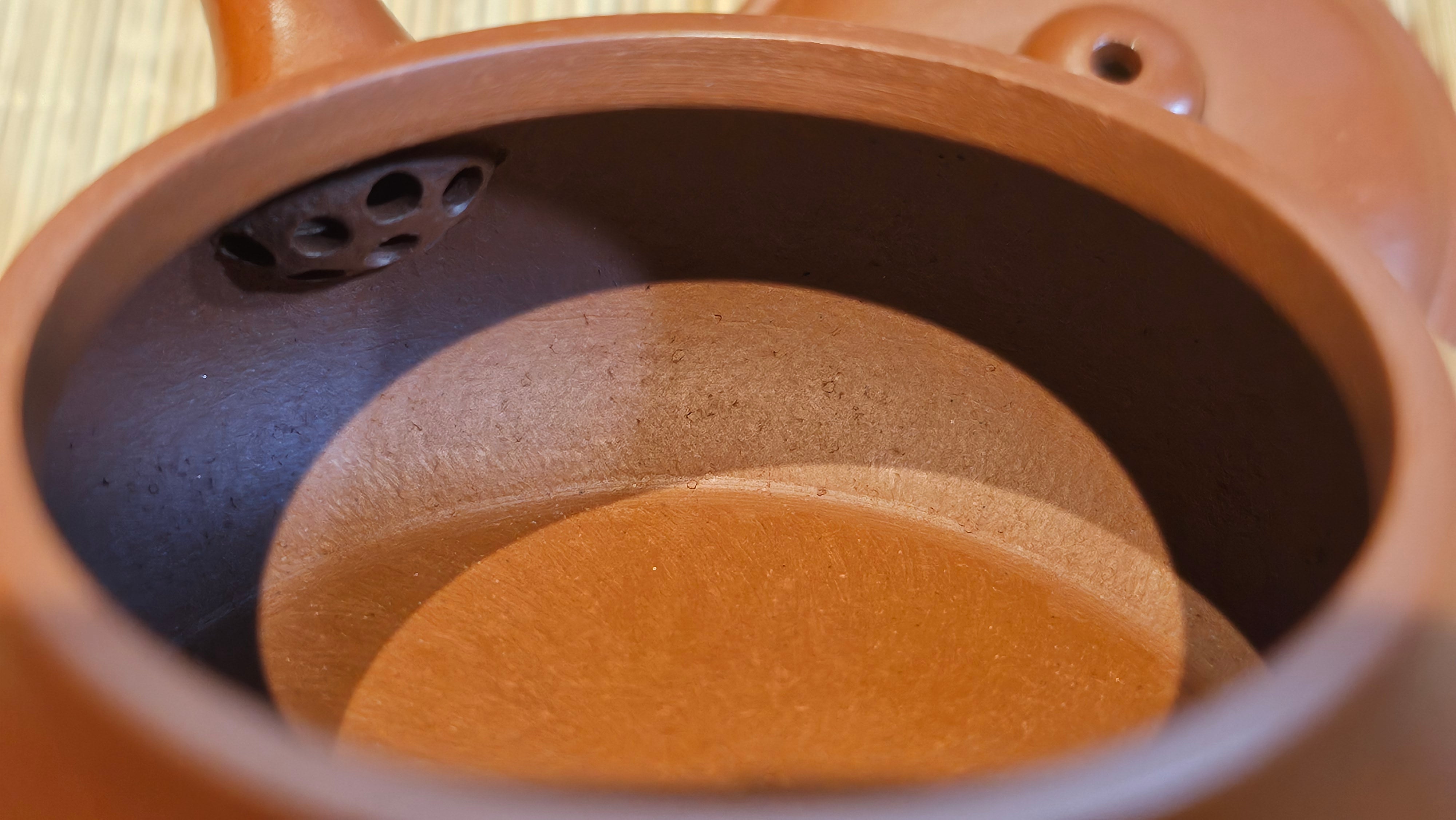 Ming Lu 明炉, 126.3ml, Xiao Mei Yao Zhu Ni 小煤窑朱泥, by our Collaborative Craftsman Wang Xing 王兴 ~ Congratulations to Mr SD., 0805hrs 12th June 2025, New York, NY.