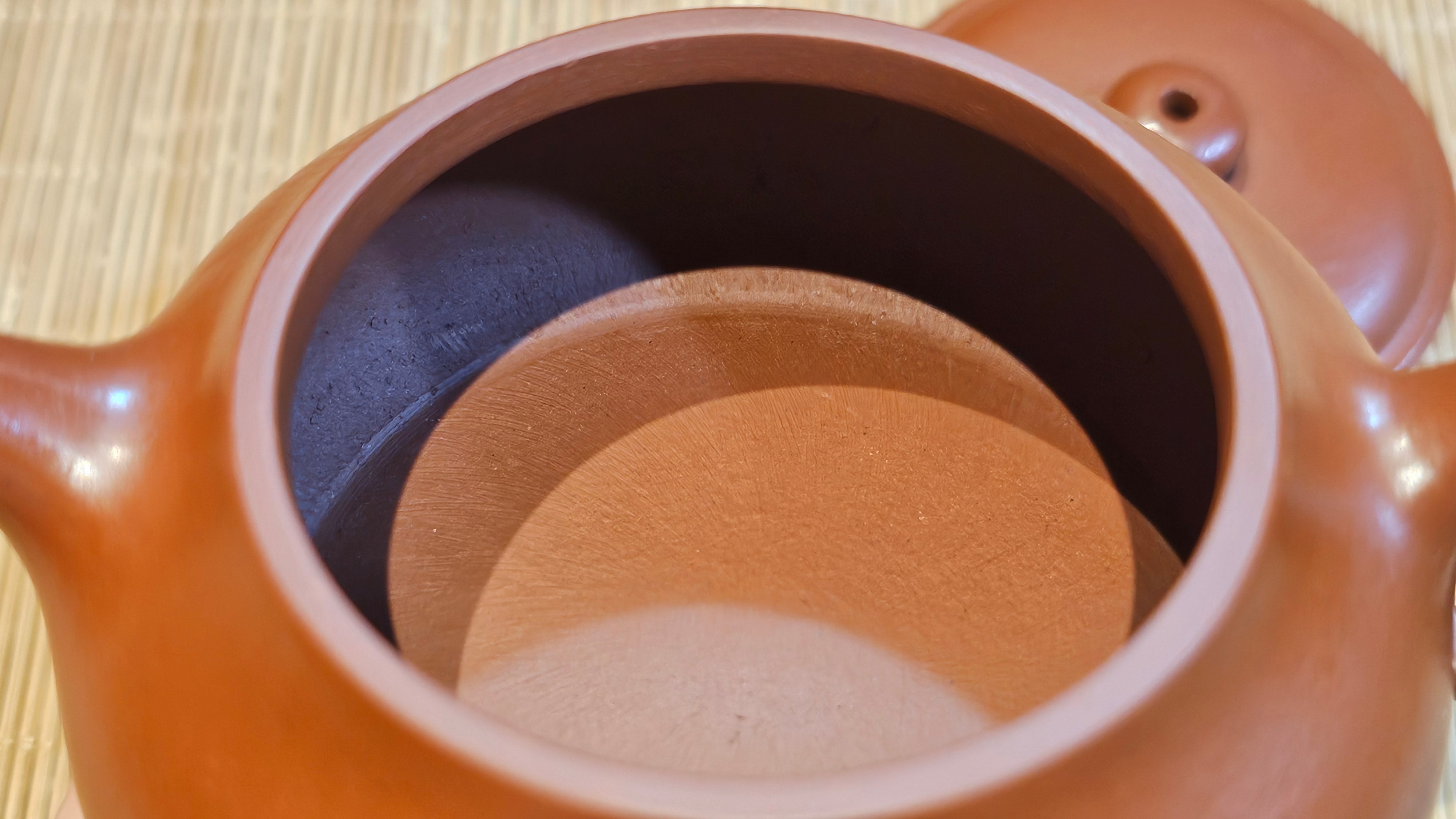 Ming Lu 明炉, 126.3ml, Xiao Mei Yao Zhu Ni 小煤窑朱泥, by our Collaborative Craftsman Wang Xing 王兴 ~ Congratulations to Mr SD., 0805hrs 12th June 2025, New York, NY.