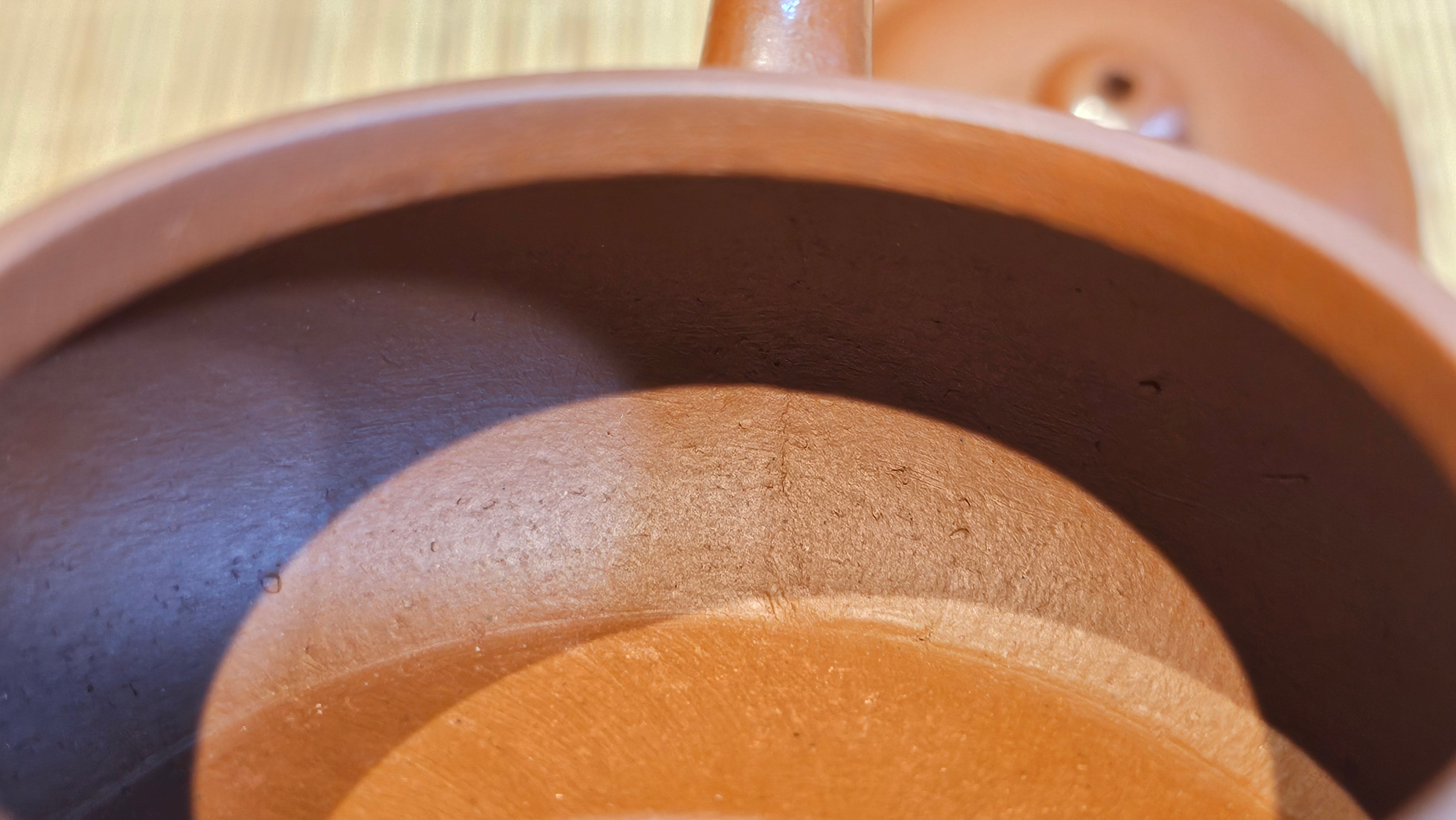 Ming Lu 明炉, 126.3ml, Xiao Mei Yao Zhu Ni 小煤窑朱泥, by our Collaborative Craftsman Wang Xing 王兴 ~ Congratulations to Mr SD., 0805hrs 12th June 2025, New York, NY.