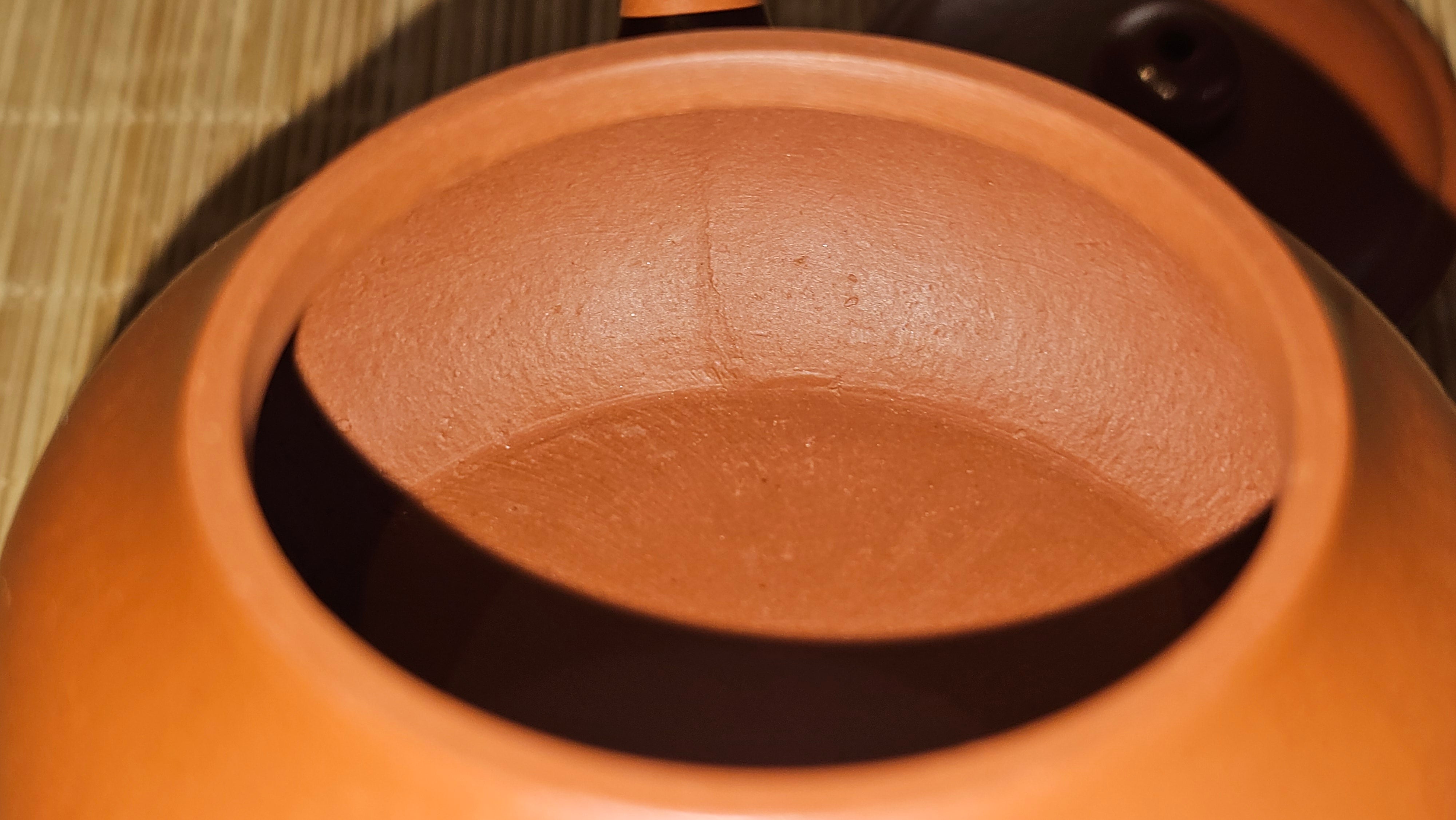 Ming Lu 明炉, 126.3ml, Xiao Mei Yao Zhu Ni 小煤窑朱泥, by our Collaborative Craftsman Wang Xing 王兴 ~ Congratulations to Mr SD., 0805hrs 12th June 2025, New York, NY.