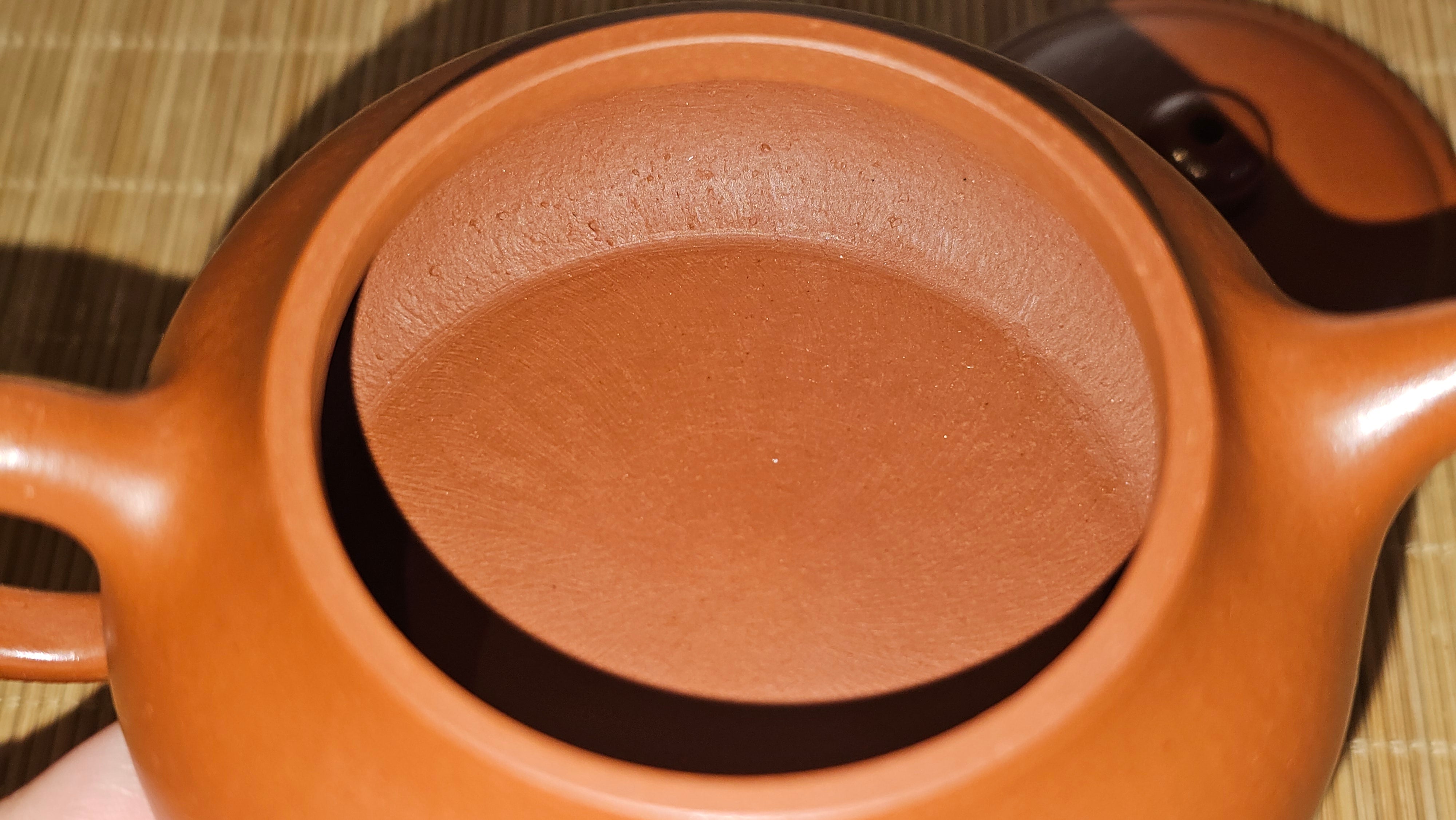 Ming Lu 明炉, 126.3ml, Xiao Mei Yao Zhu Ni 小煤窑朱泥, by our Collaborative Craftsman Wang Xing 王兴 ~ Congratulations to Mr SD., 0805hrs 12th June 2025, New York, NY.