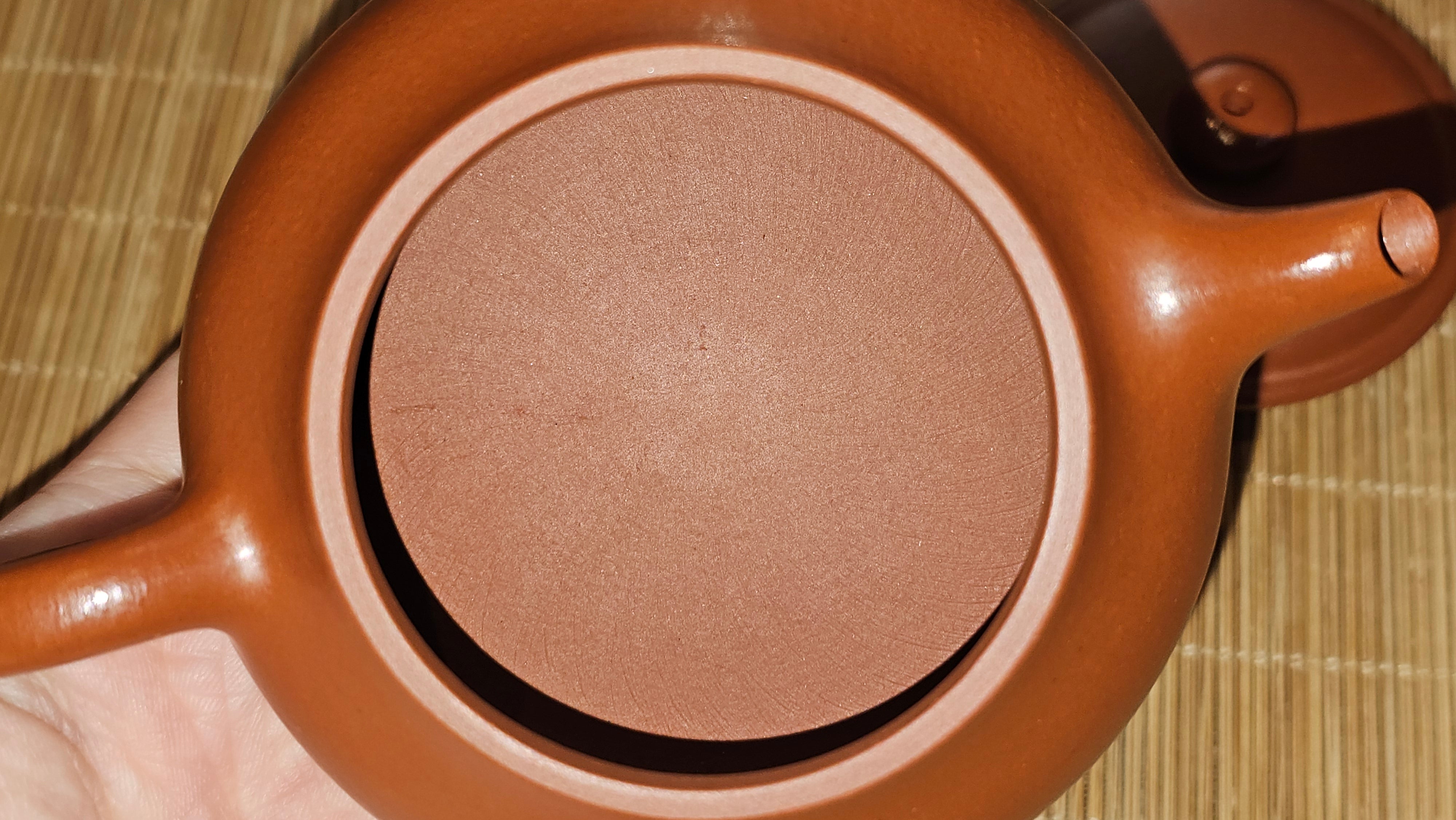 Ming Lu 明炉, 126.3ml, Xiao Mei Yao Zhu Ni 小煤窑朱泥, by our Collaborative Craftsman Wang Xing 王兴 ~ Congratulations to Mr SD., 0805hrs 12th June 2025, New York, NY.