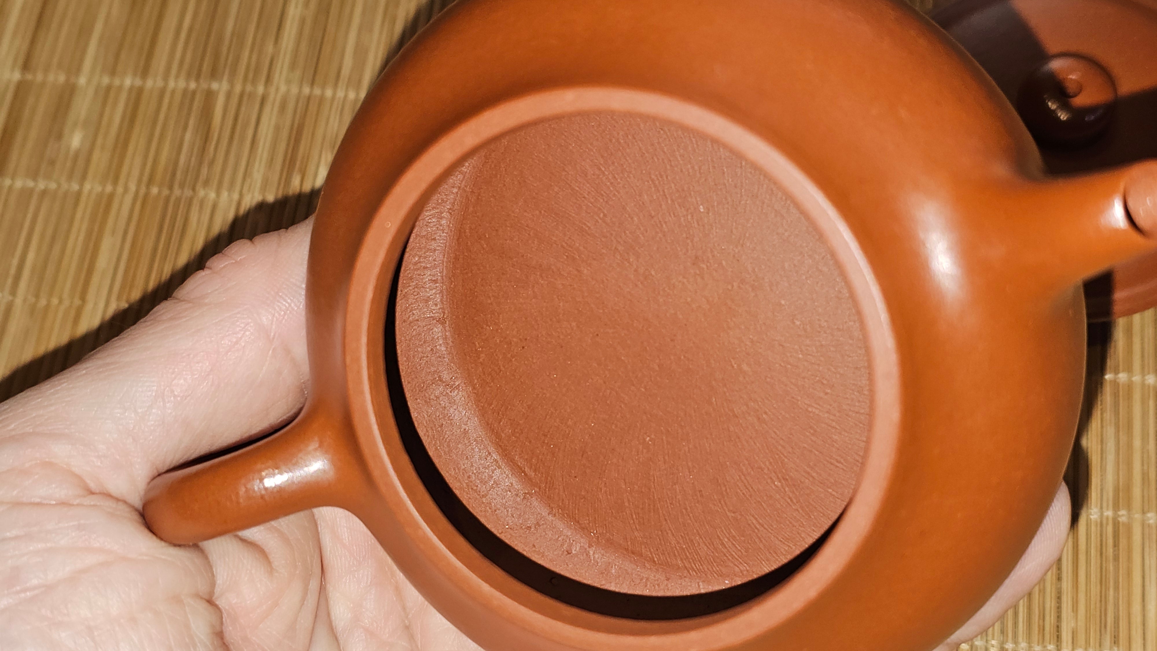 Ming Lu 明炉, 126.3ml, Xiao Mei Yao Zhu Ni 小煤窑朱泥, by our Collaborative Craftsman Wang Xing 王兴 ~ Congratulations to Mr SD., 0805hrs 12th June 2025, New York, NY.