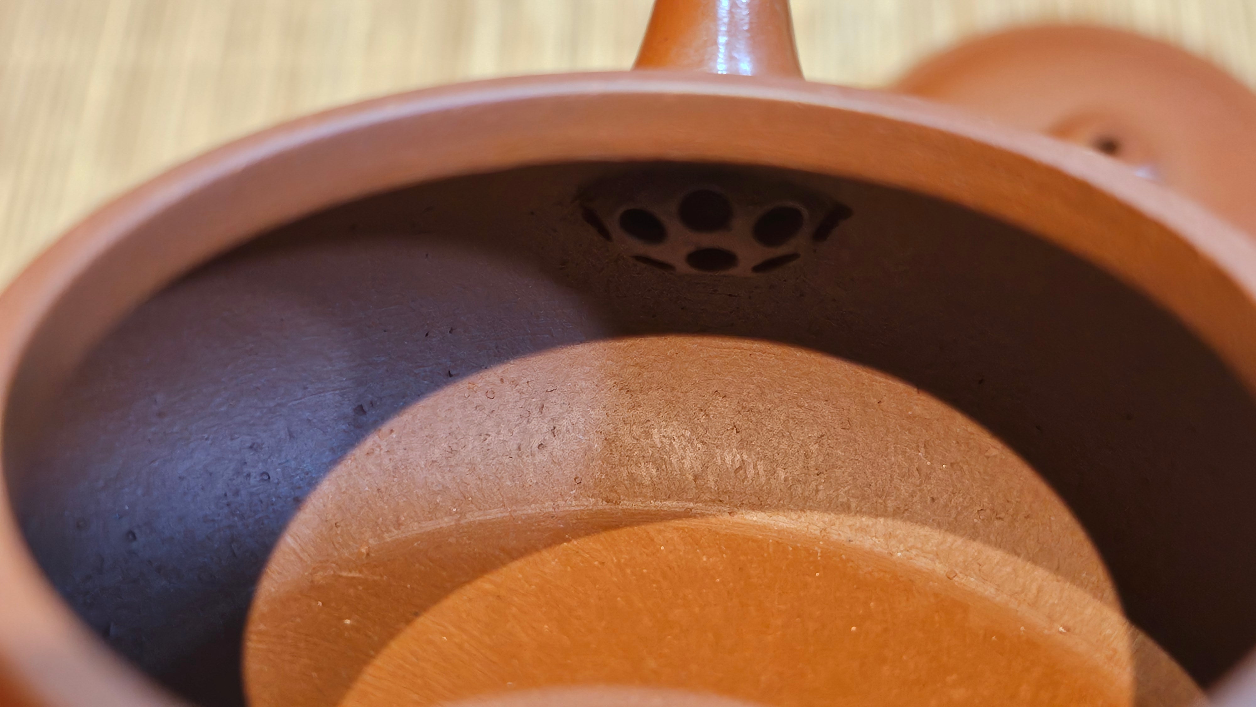 Ming Lu 明炉, 126.3ml, Xiao Mei Yao Zhu Ni 小煤窑朱泥, by our Collaborative Craftsman Wang Xing 王兴 ~ Congratulations to Mr SD., 0805hrs 12th June 2025, New York, NY.