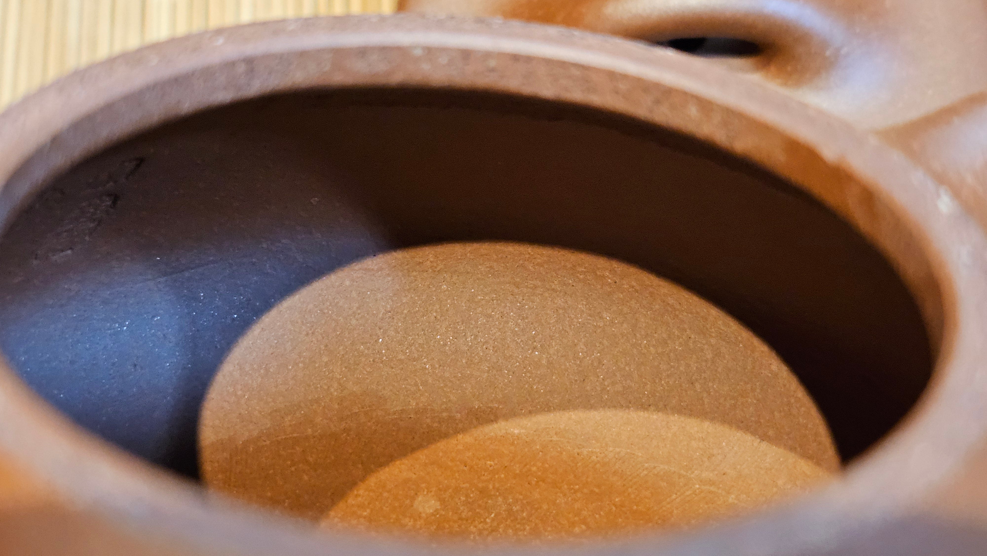 Shuo Piao 硕瓢, 221.3ml, Zi Ni 紫泥, by our Collaborative Craftsman Chen Huan 陈欢 ~ Congratulations to Mr R., 1728hrs 14th June 2025, Miami, FL.