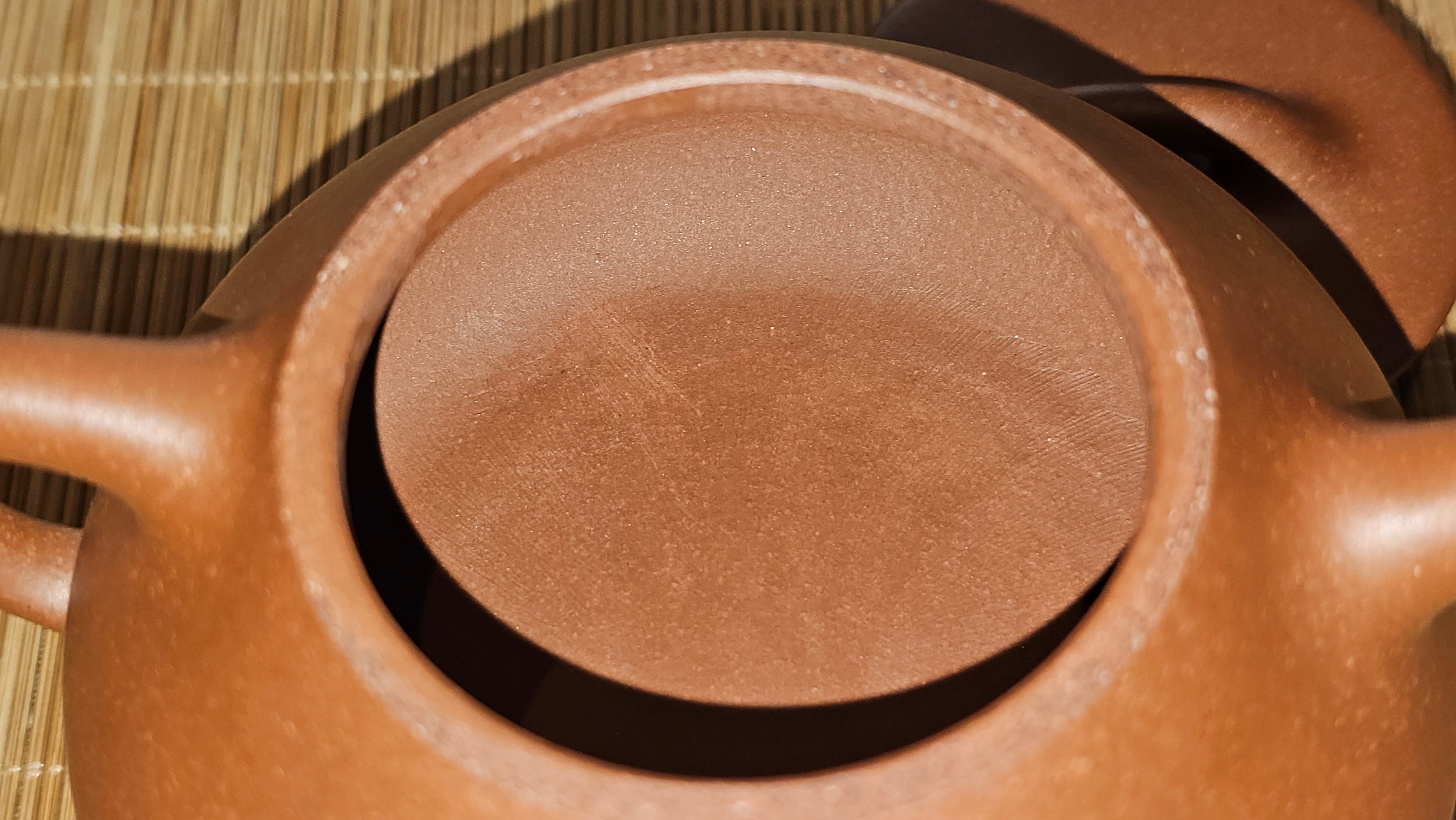 Shuo Piao 硕瓢, 221.3ml, Zi Ni 紫泥, by our Collaborative Craftsman Chen Huan 陈欢 ~ Congratulations to Mr R., 1728hrs 14th June 2025, Miami, FL.