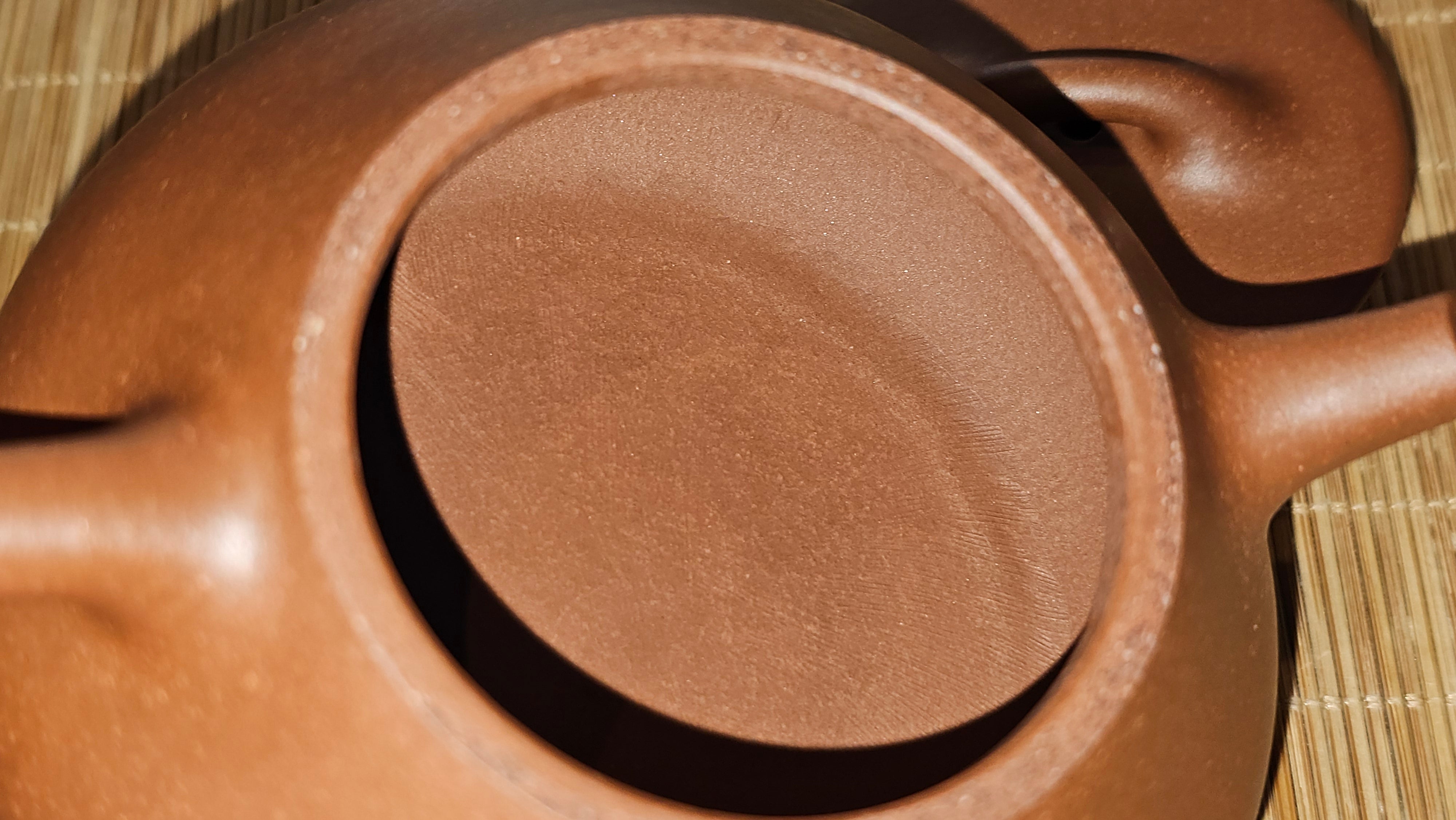 Shuo Piao 硕瓢, 221.3ml, Zi Ni 紫泥, by our Collaborative Craftsman Chen Huan 陈欢 ~ Congratulations to Mr R., 1728hrs 14th June 2025, Miami, FL.